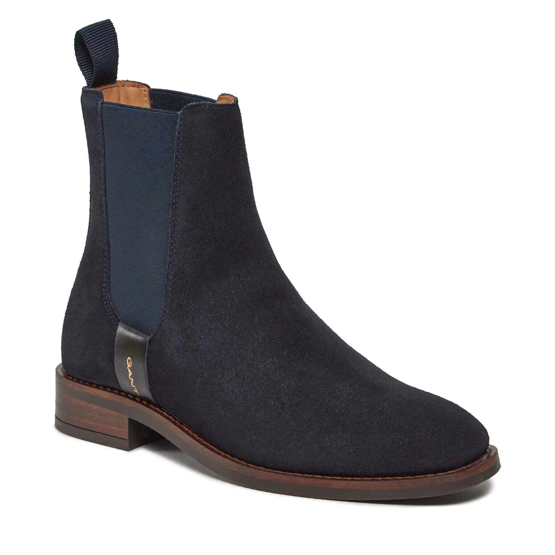 Gant Kotníková obuv s elastickým prvkem Fayy Chelsea Boot 27553384 Modrá - Pepit.cz