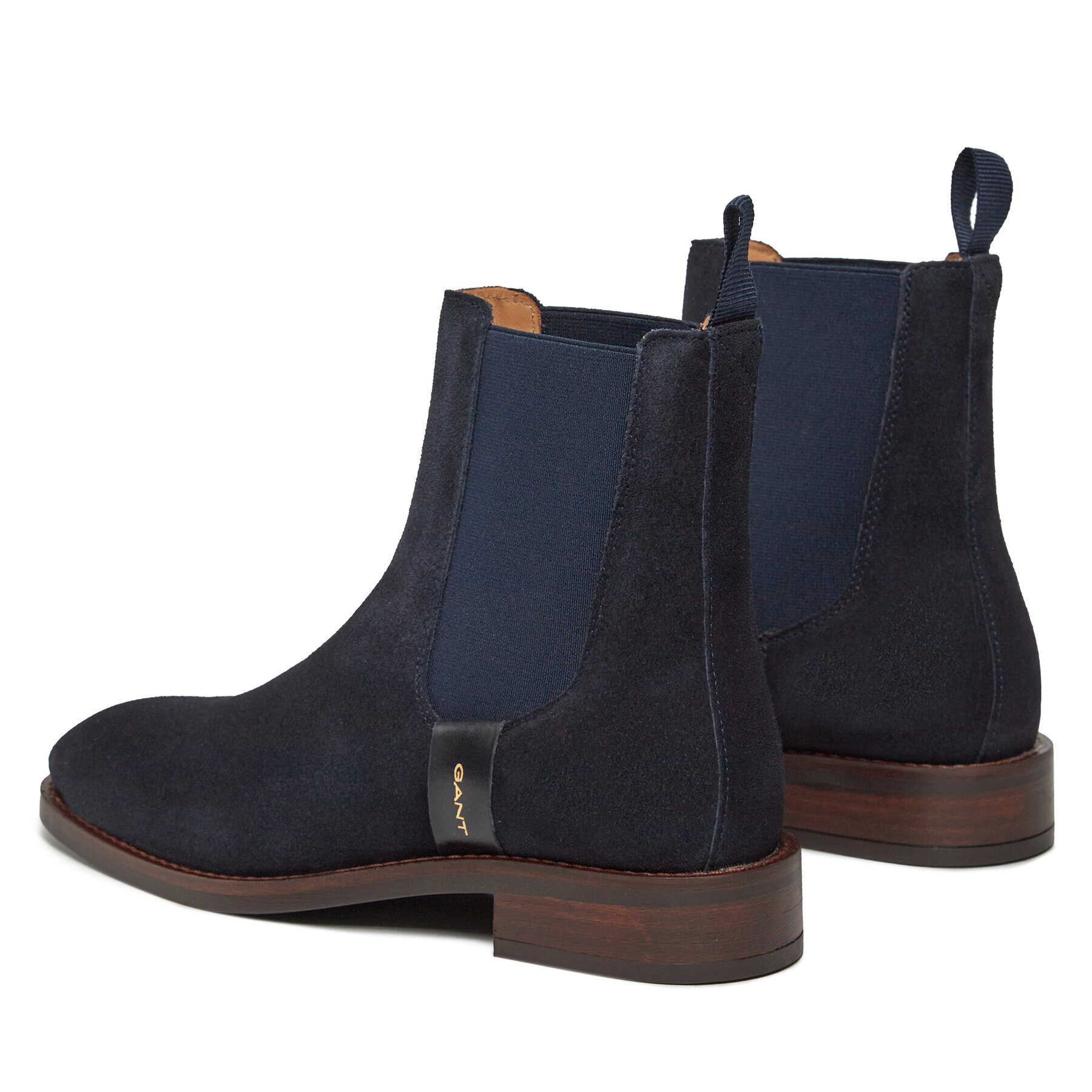 Gant Kotníková obuv s elastickým prvkem Fayy Chelsea Boot 27553384 Modrá - Pepit.cz