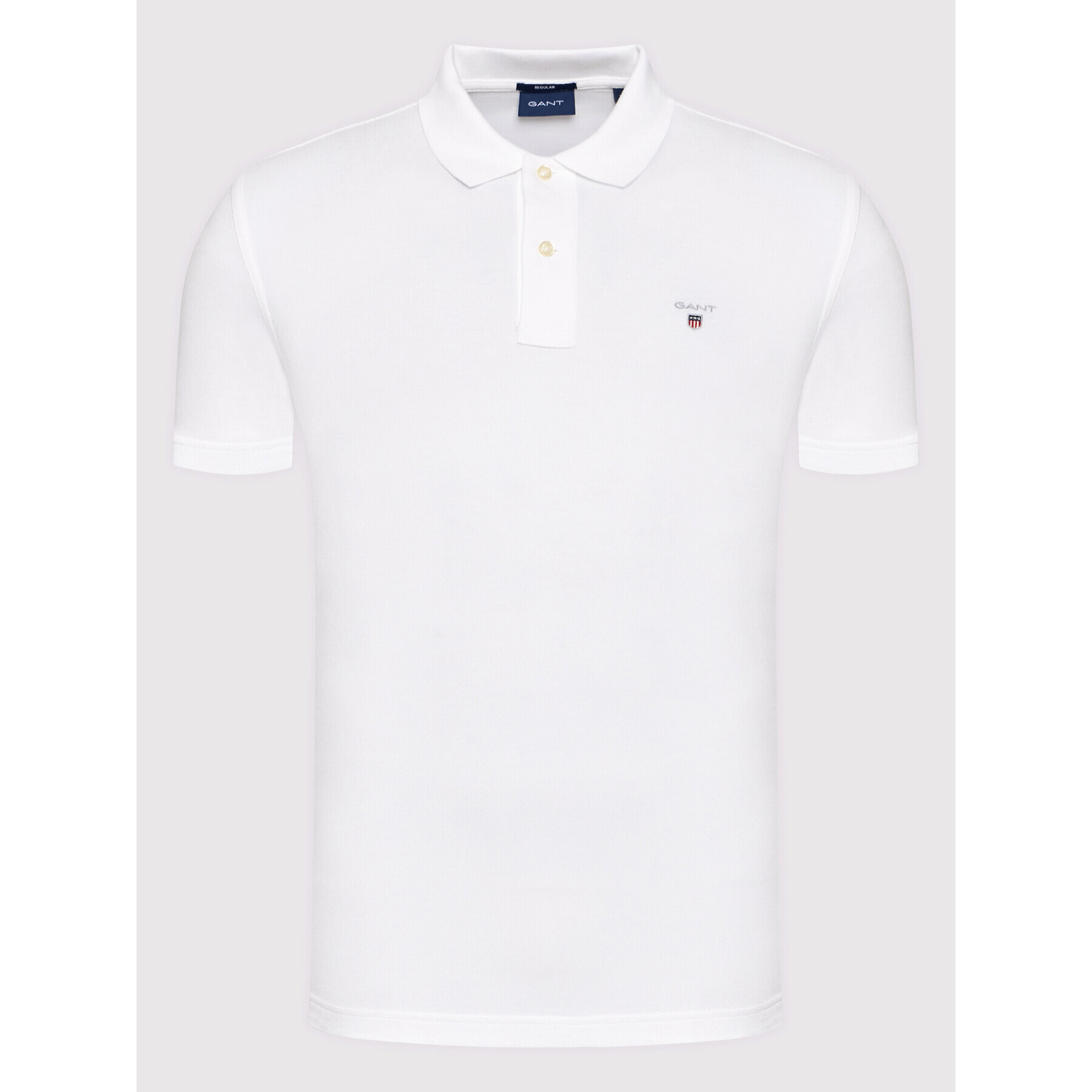 Gant Polokošile Original Pique 2201 Bílá Regular Fit - Pepit.cz