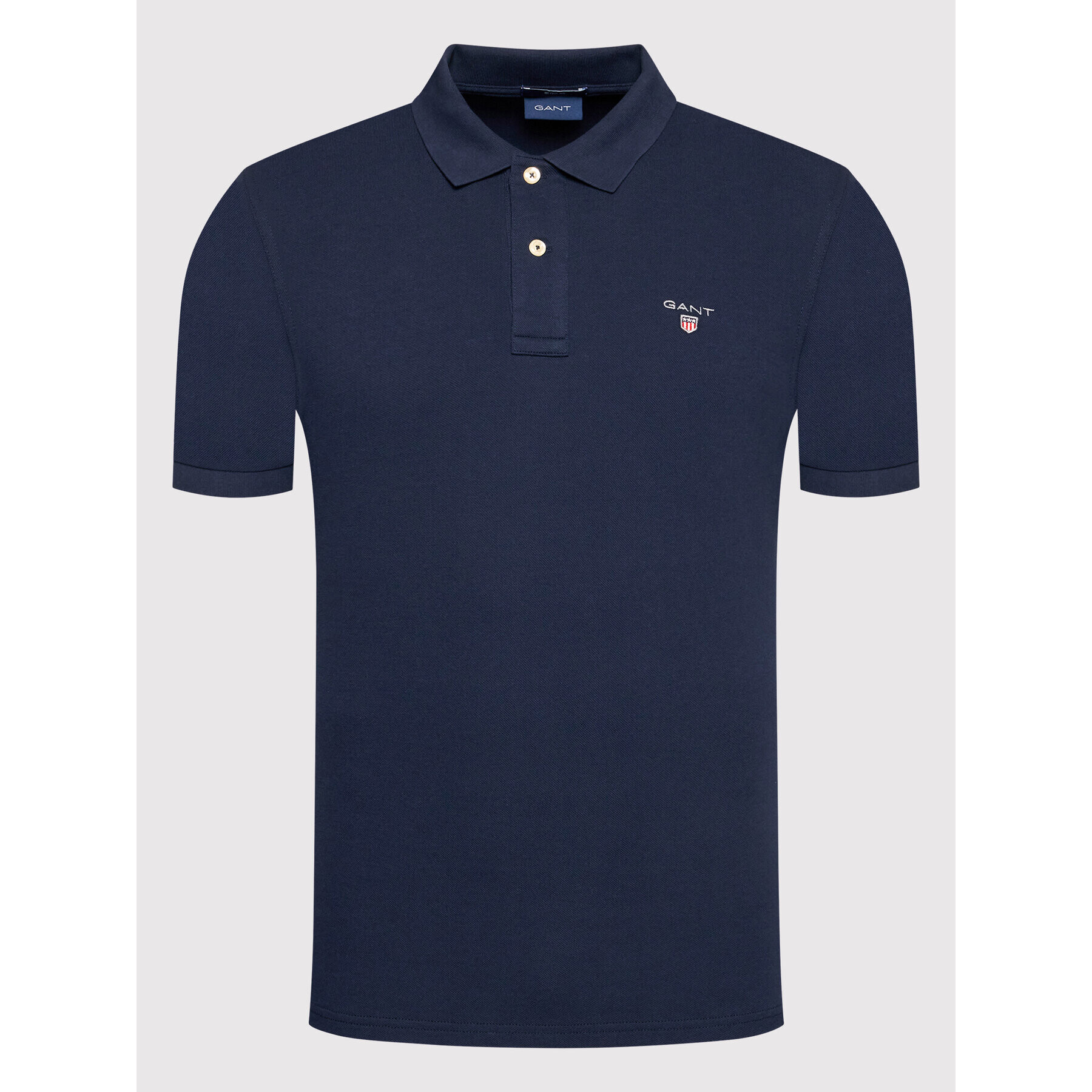 Gant Polokošile Original Pique 2201 Tmavomodrá Regular Fit - Pepit.cz