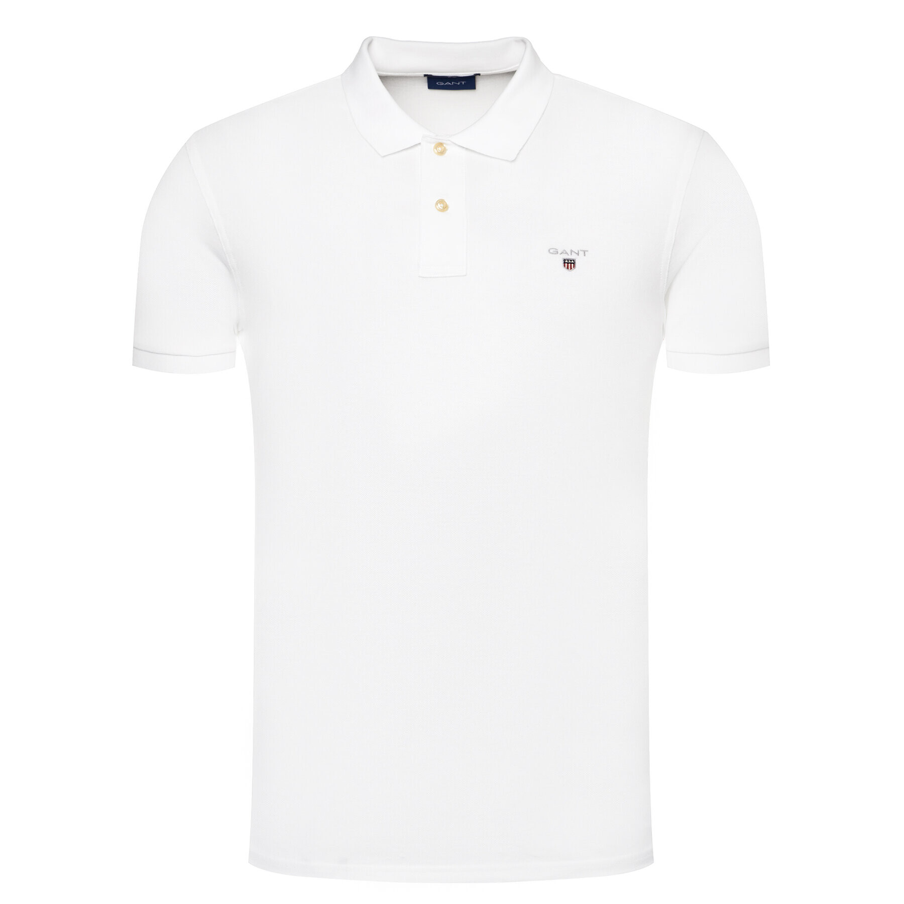 Gant Polokošile The Original 2202 Bílá Slim Fit - Pepit.cz