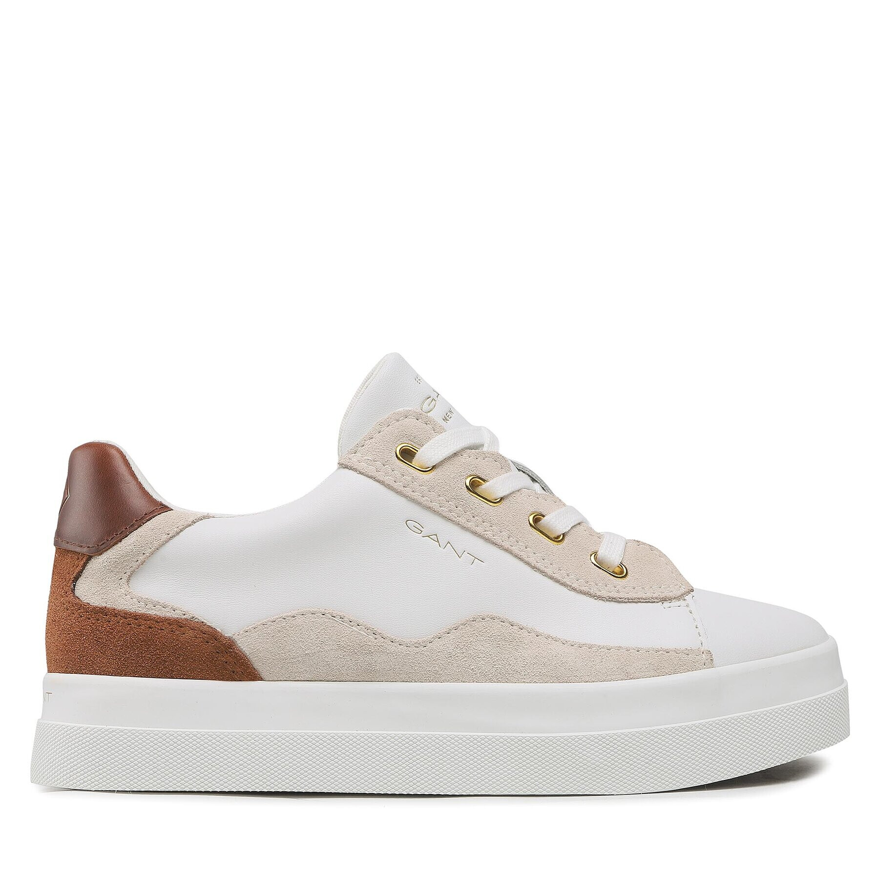 Gant Sneakersy Avona 25531217 Bílá - Pepit.cz