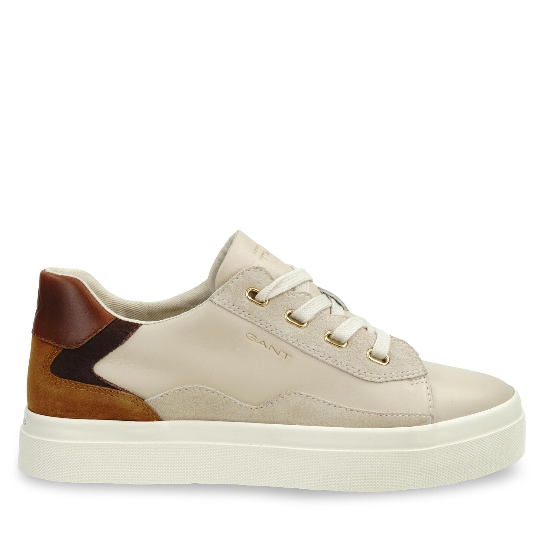 Gant Sneakersy Avona Sneaker 27531158 Hnědá - Pepit.cz