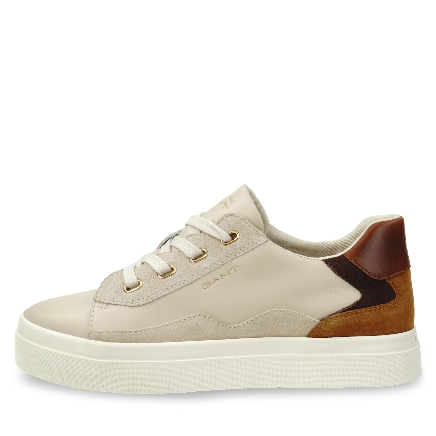 Gant Sneakersy Avona Sneaker 27531158 Hnědá - Pepit.cz