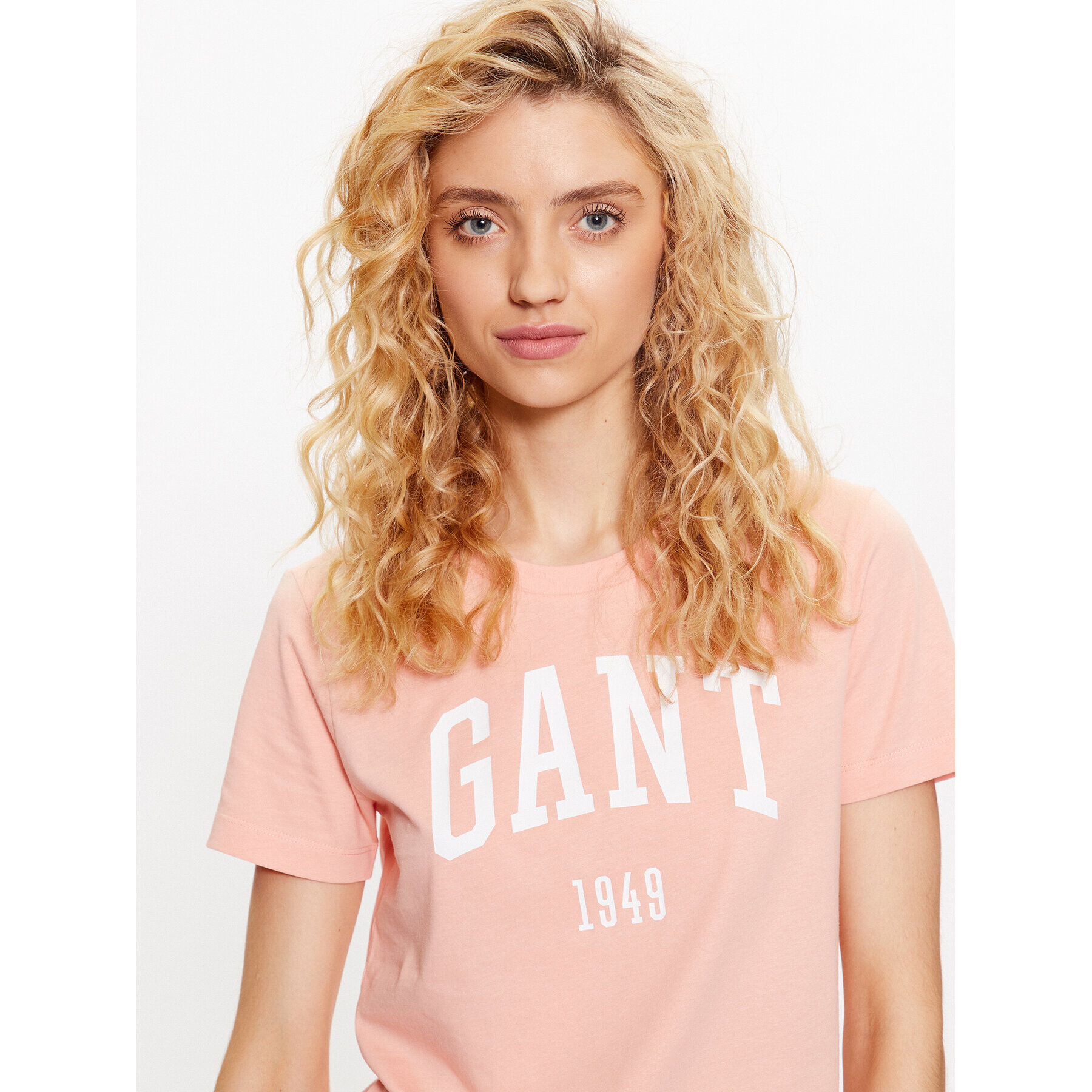 Gant T-Shirt Logo 4200670 Oranžová Regular Fit - Pepit.cz