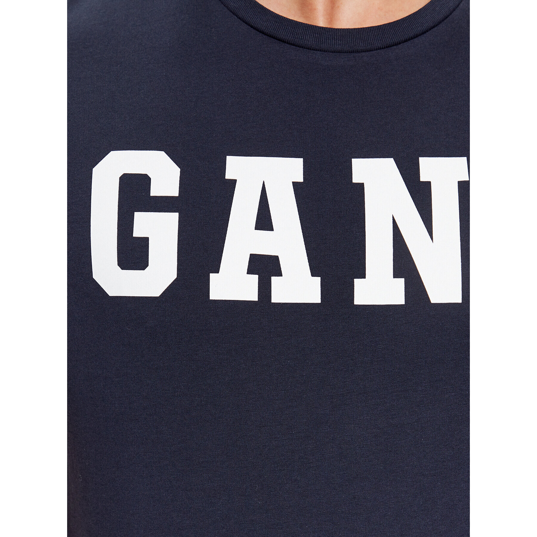 Gant T-Shirt Md. Ss 2003213 Tmavomodrá Regular Fit - Pepit.cz