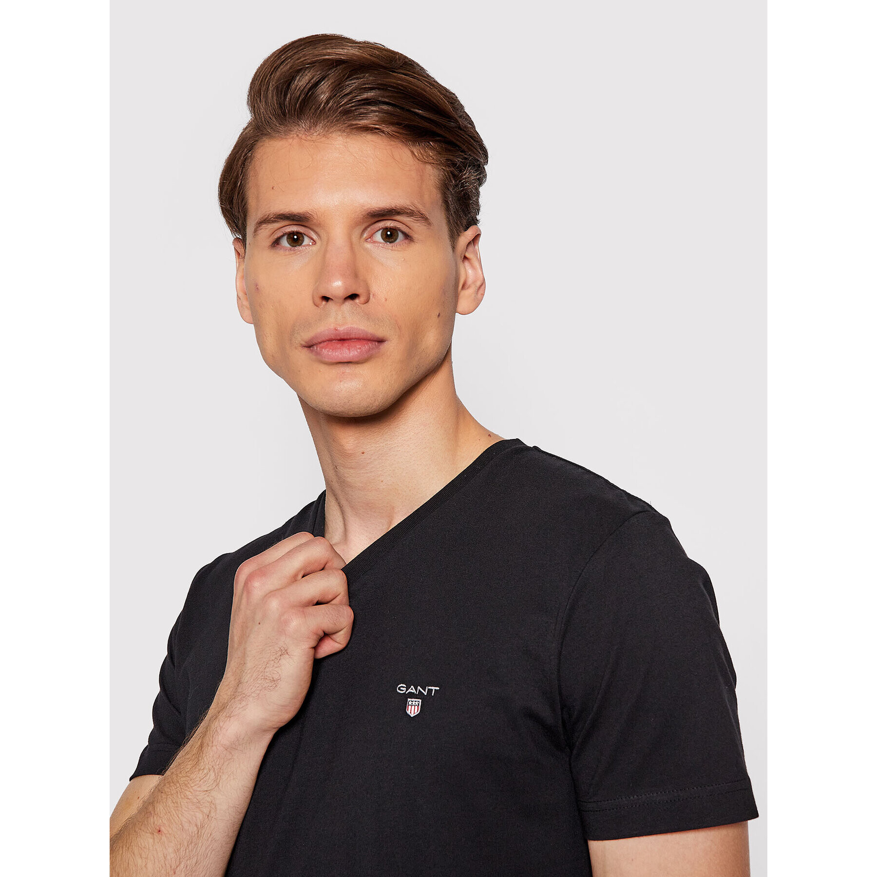 Gant T-Shirt Original 234104 Černá Slim Fit - Pepit.cz