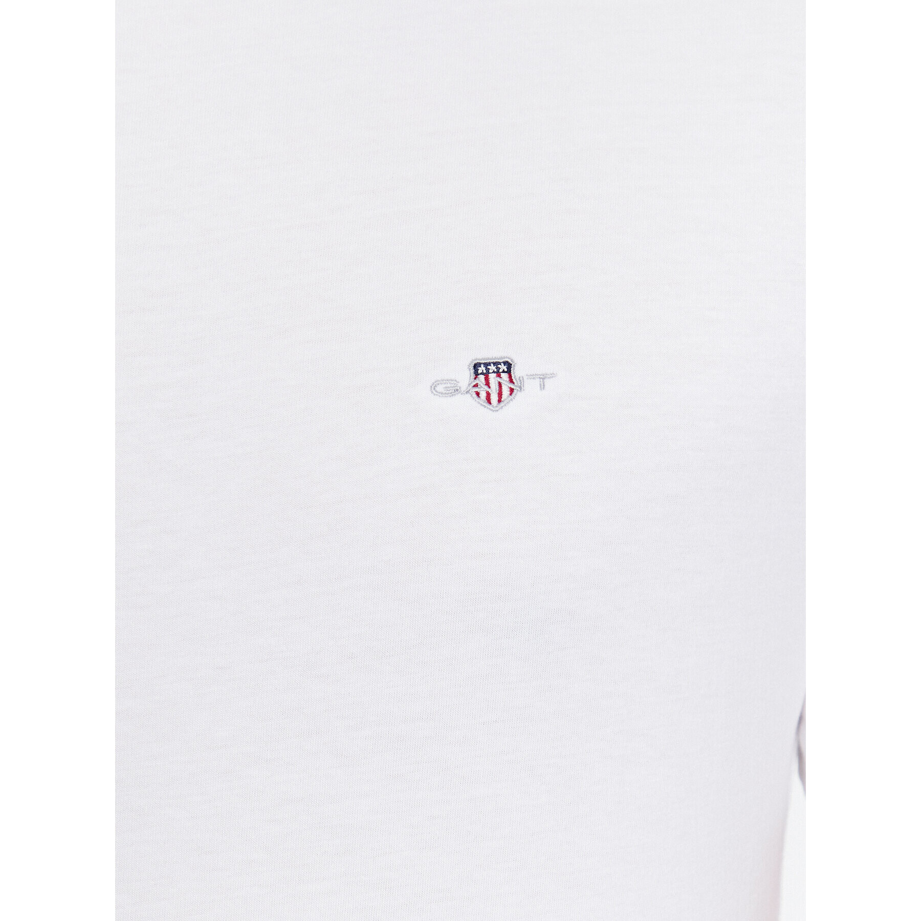 Gant T-Shirt Reg Shield Ss 2003184 Bílá Regular Fit - Pepit.cz