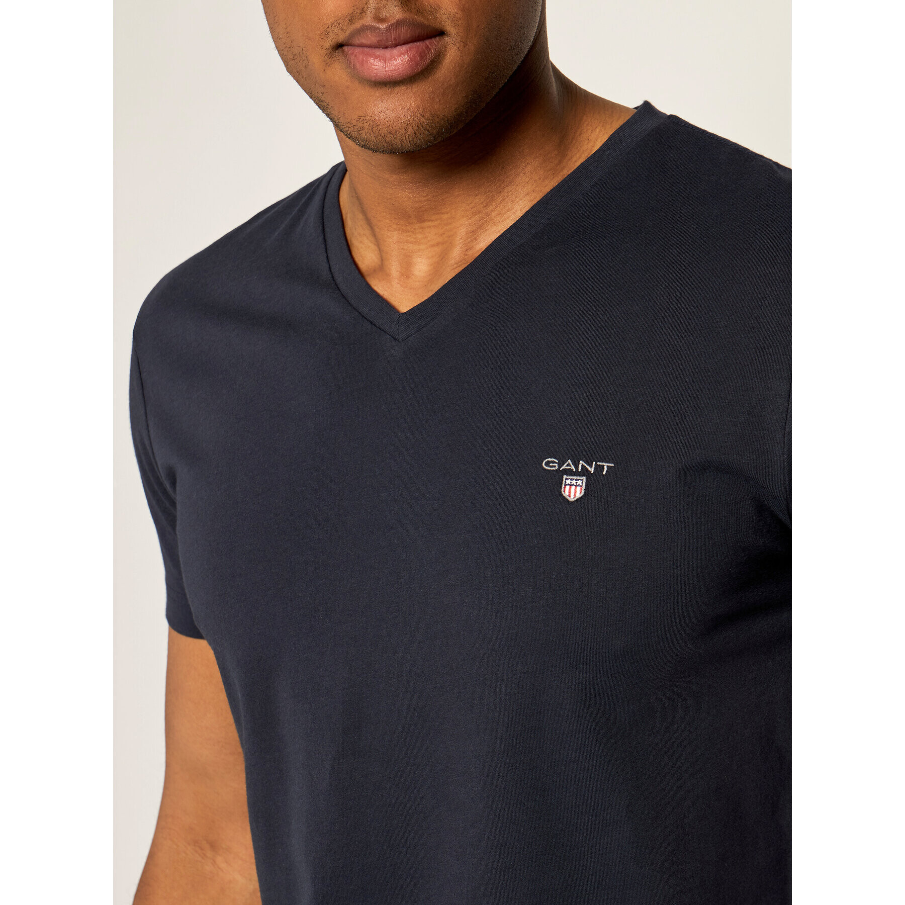 Gant T-Shirt The Original 234104 Tmavomodrá Slim Fit - Pepit.cz