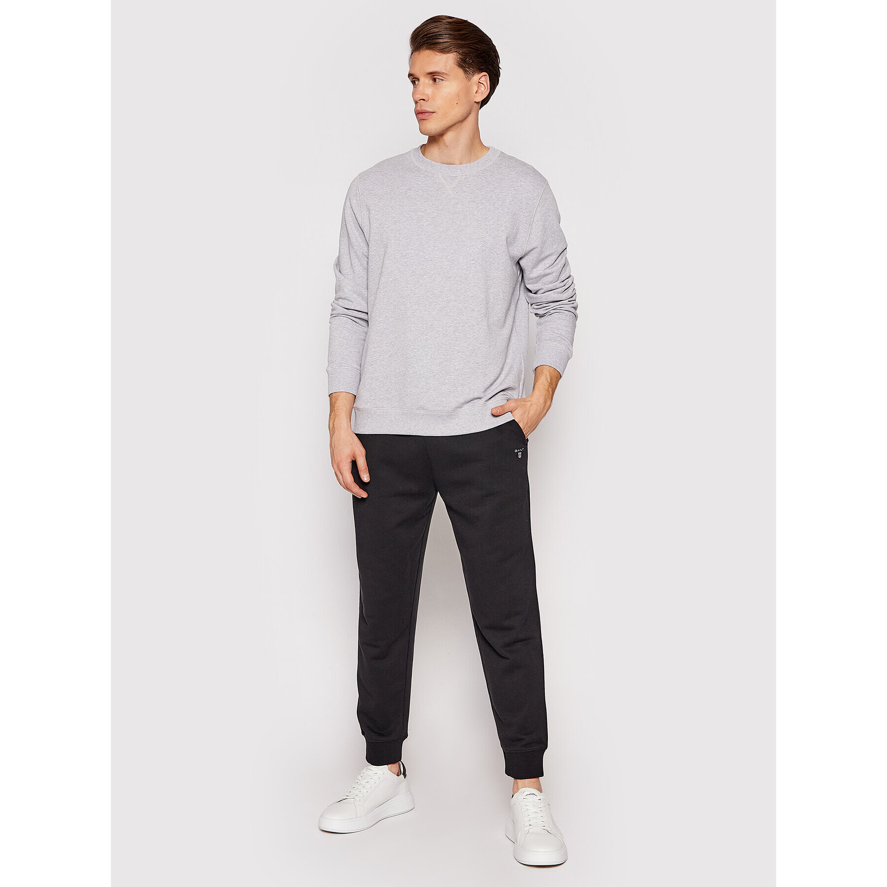 Gant Teplákové kalhoty Original 2049009 Černá Regular Fit - Pepit.cz