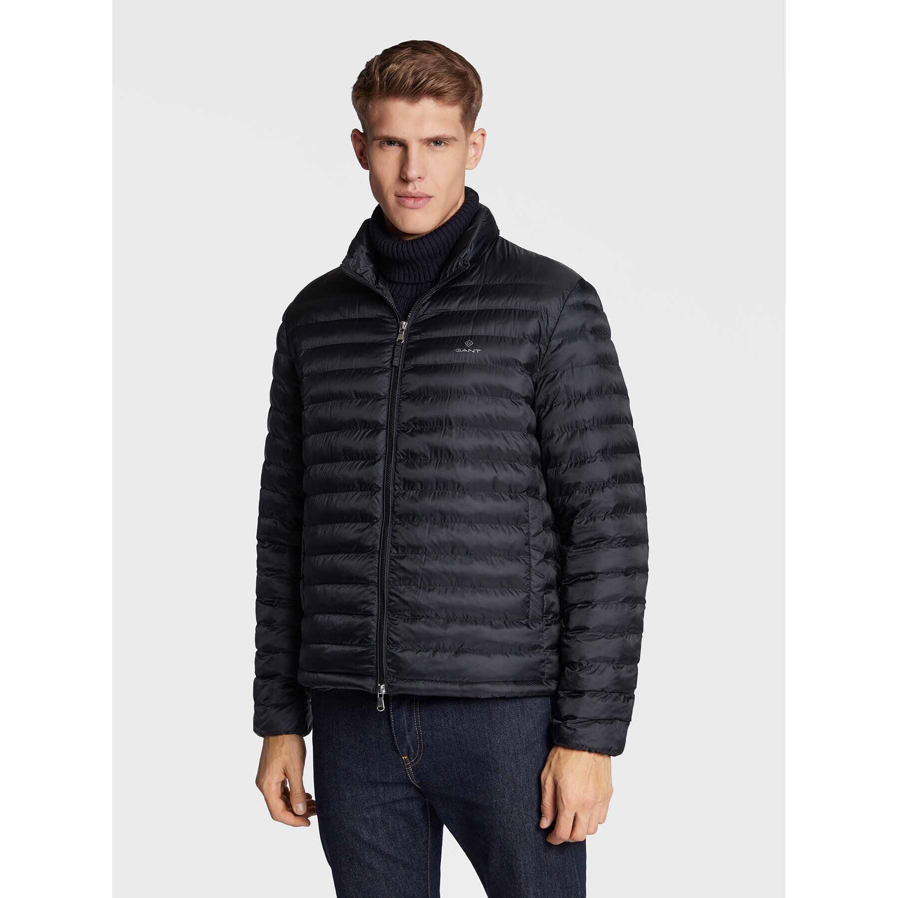 Gant Vatovaná bunda 7006271 Černá Regular Fit - Pepit.cz