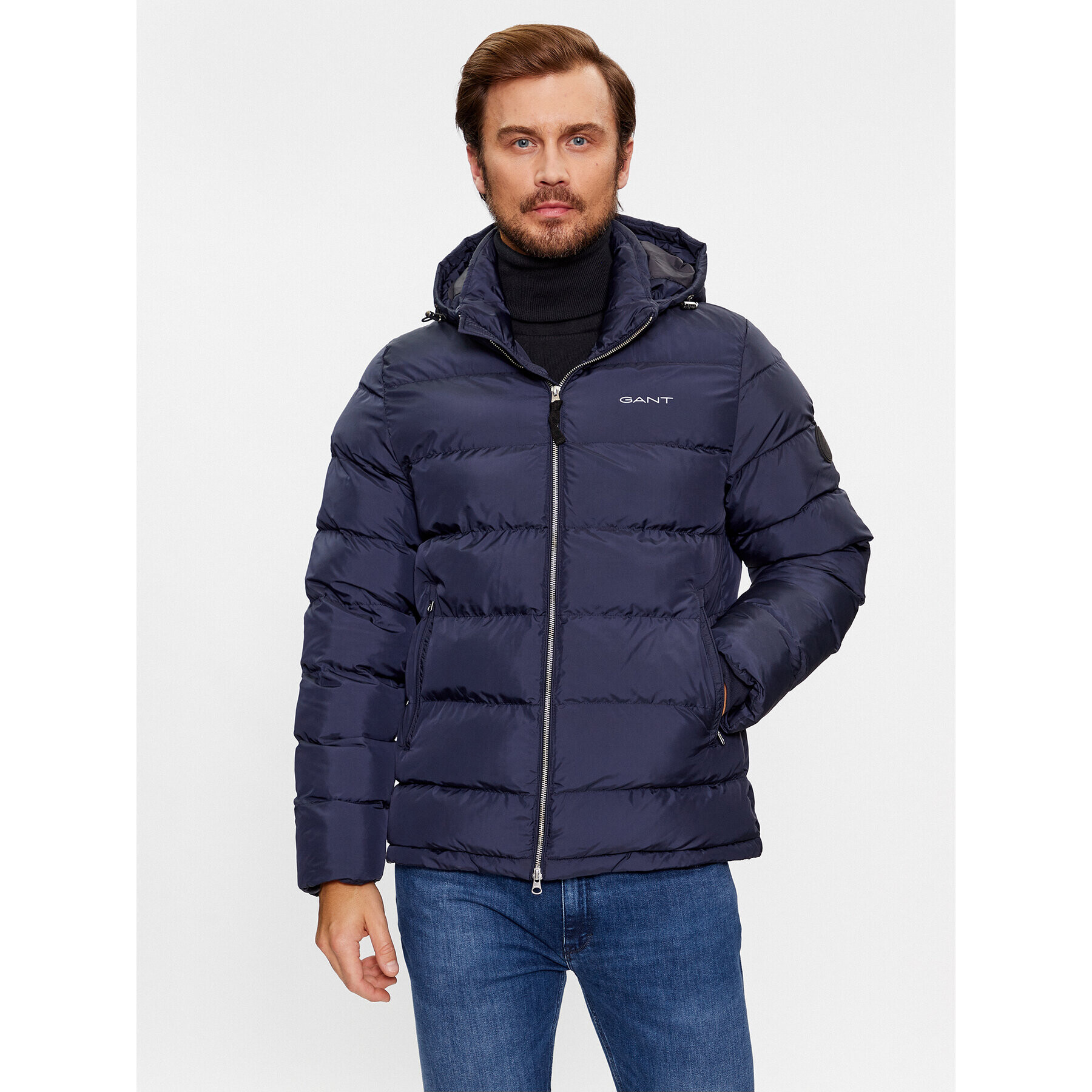 Gant Vatovaná bunda Active Cloud Jacket 7006351 Tmavomodrá Regular Fit - Pepit.cz