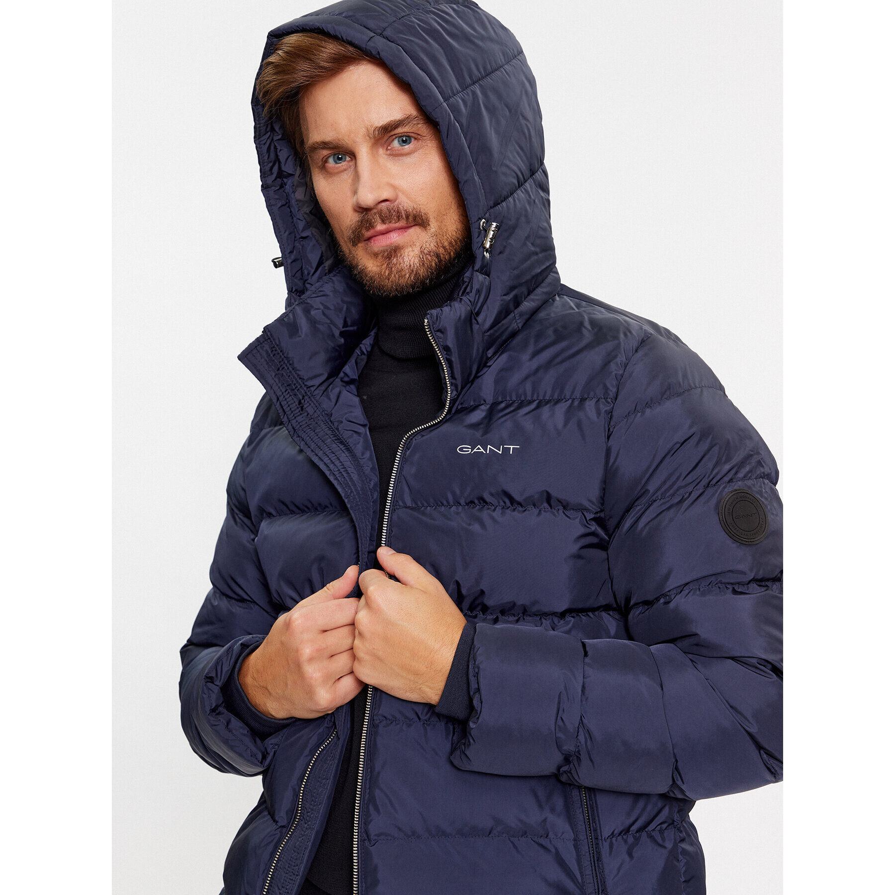 Gant Vatovaná bunda Active Cloud Jacket 7006351 Tmavomodrá Regular Fit - Pepit.cz