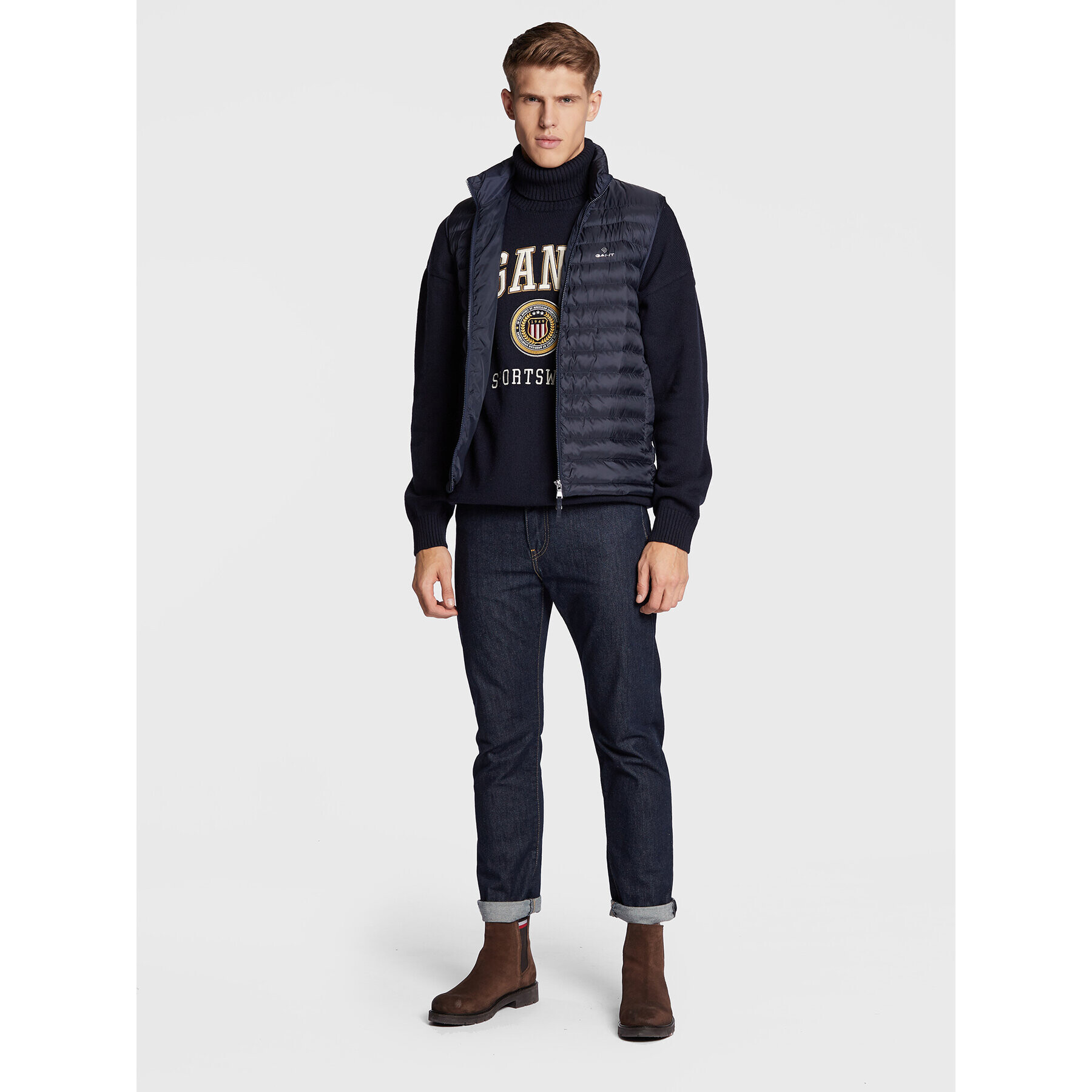 Gant Vesta 7006274 Tmavomodrá Regular Fit - Pepit.cz