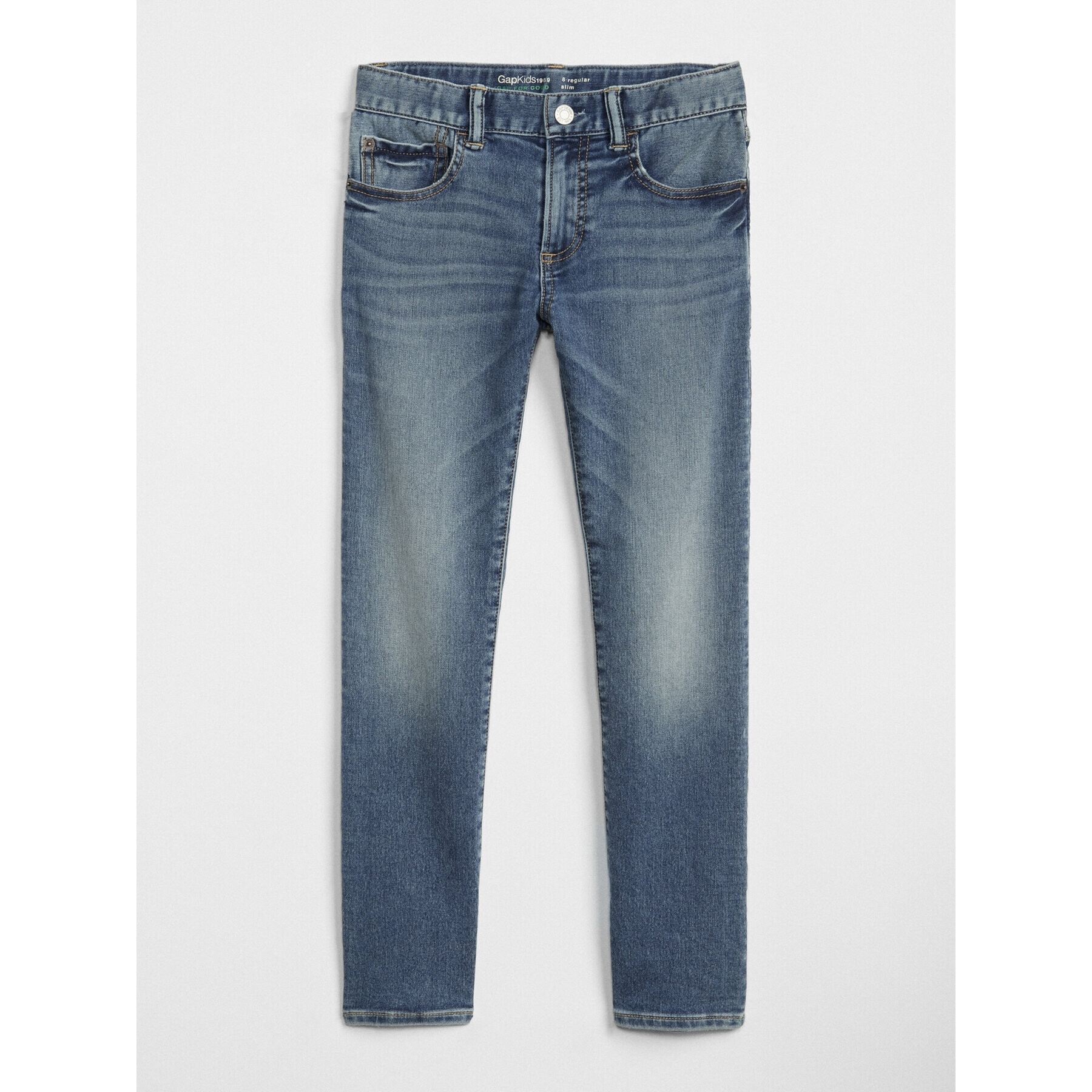 Gap Jeansy 358202-00 Modrá Slim Fit - Pepit.cz