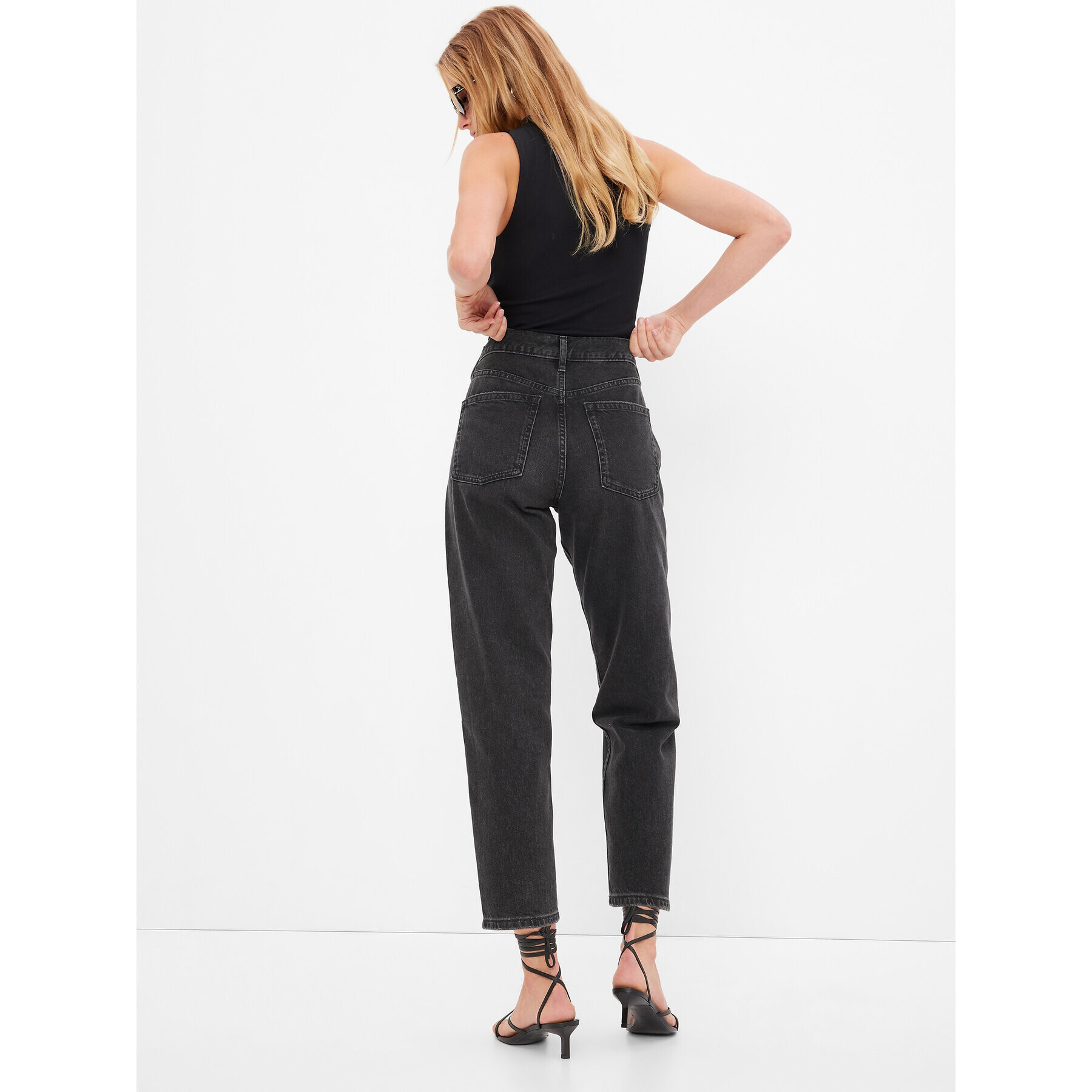 Gap Jeansy 406726-00 Černá Regular Fit - Pepit.cz