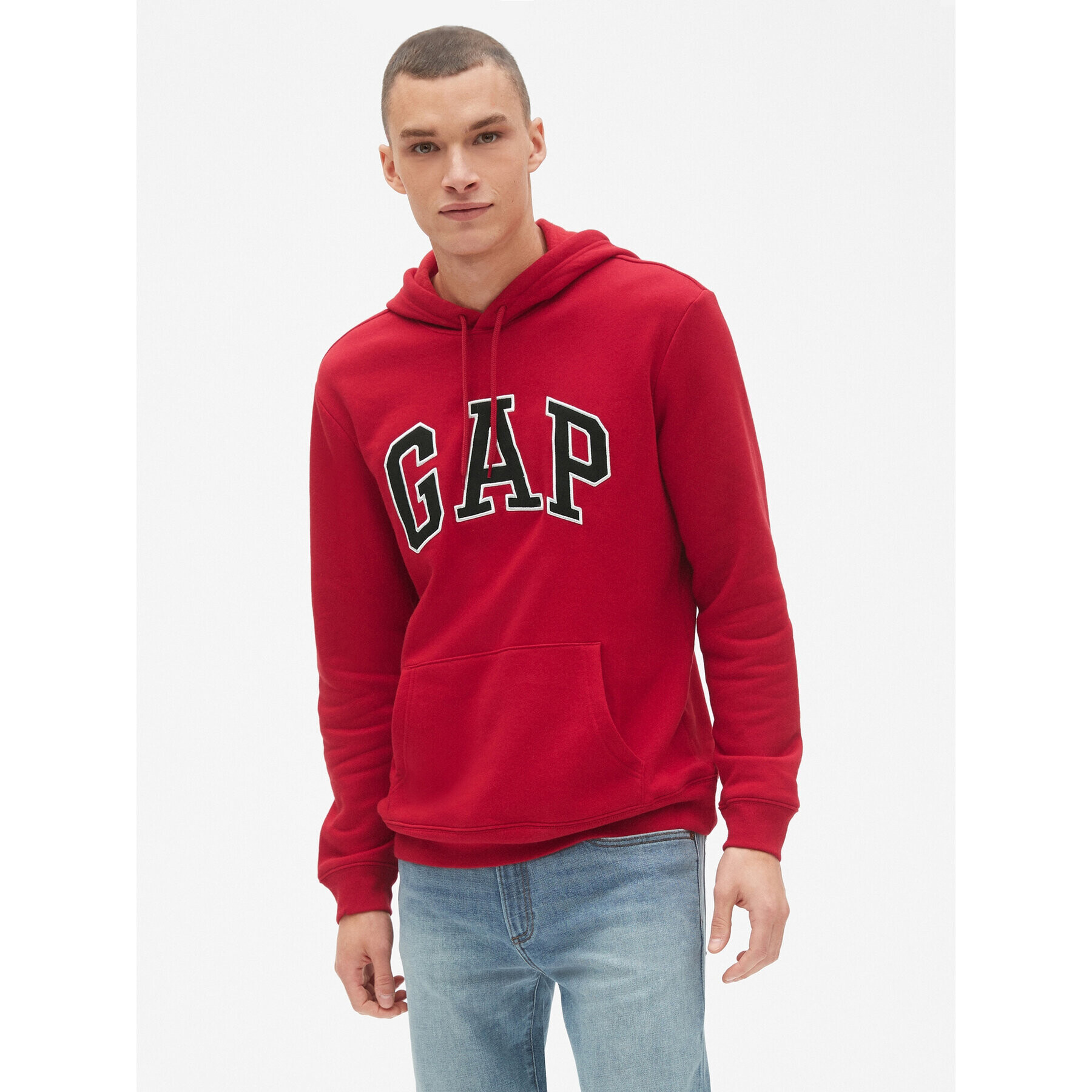 Gap Mikina 867073-03 Červená Regular Fit - Pepit.cz