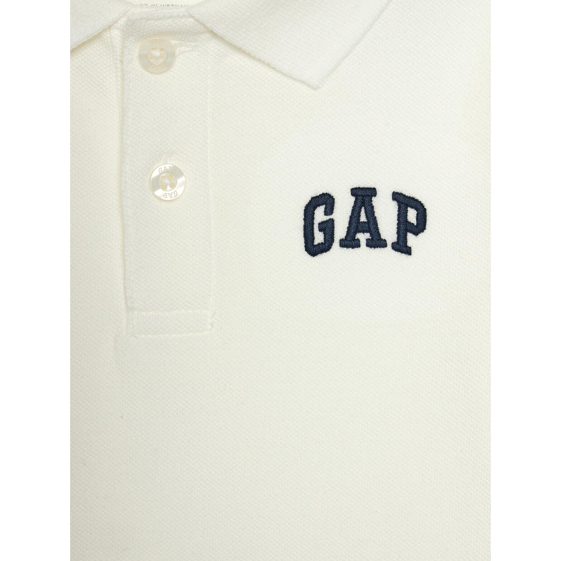 Gap Polokošile 857486-00 Bílá Regular Fit - Pepit.cz