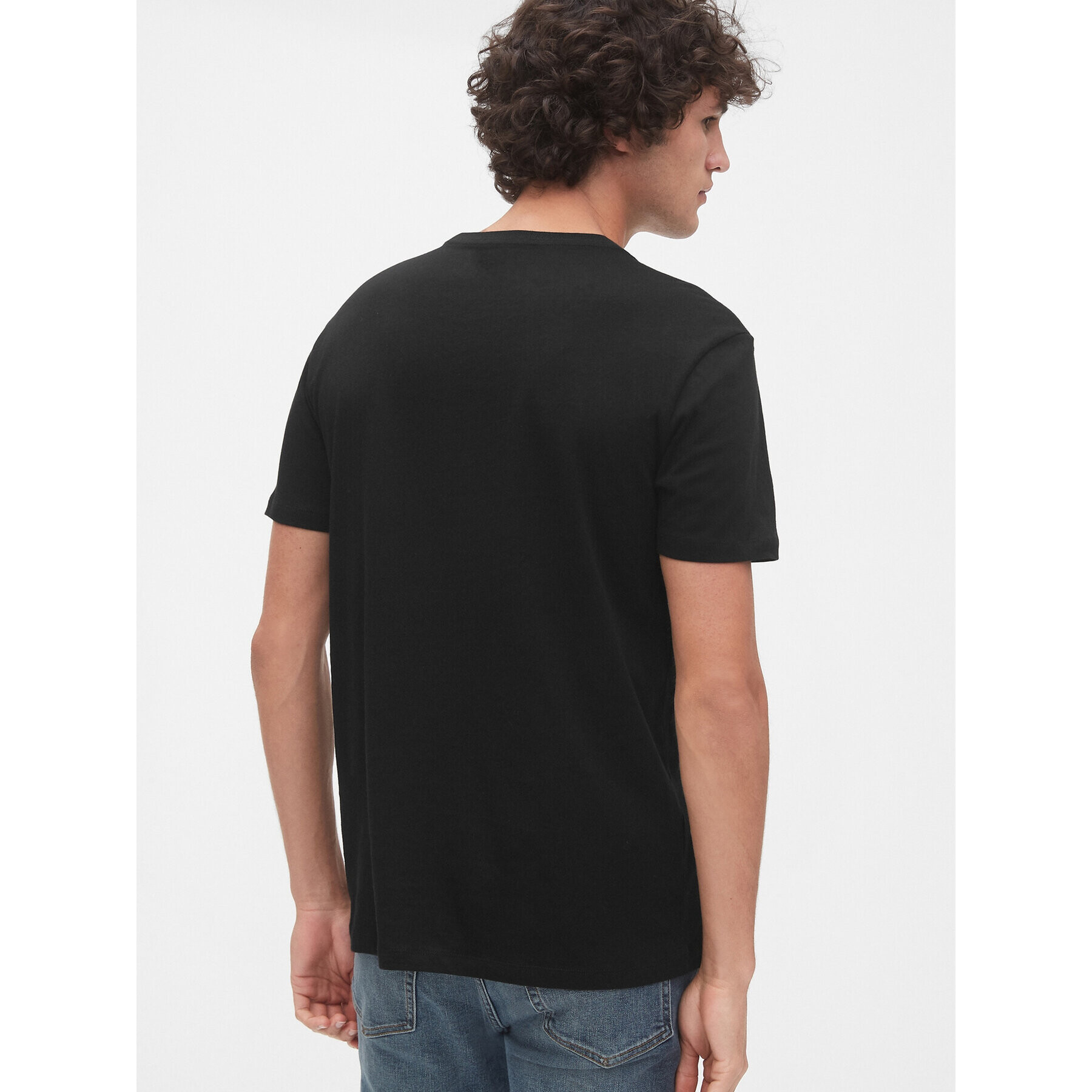 Gap T-Shirt 499950-02 Černá Regular Fit - Pepit.cz