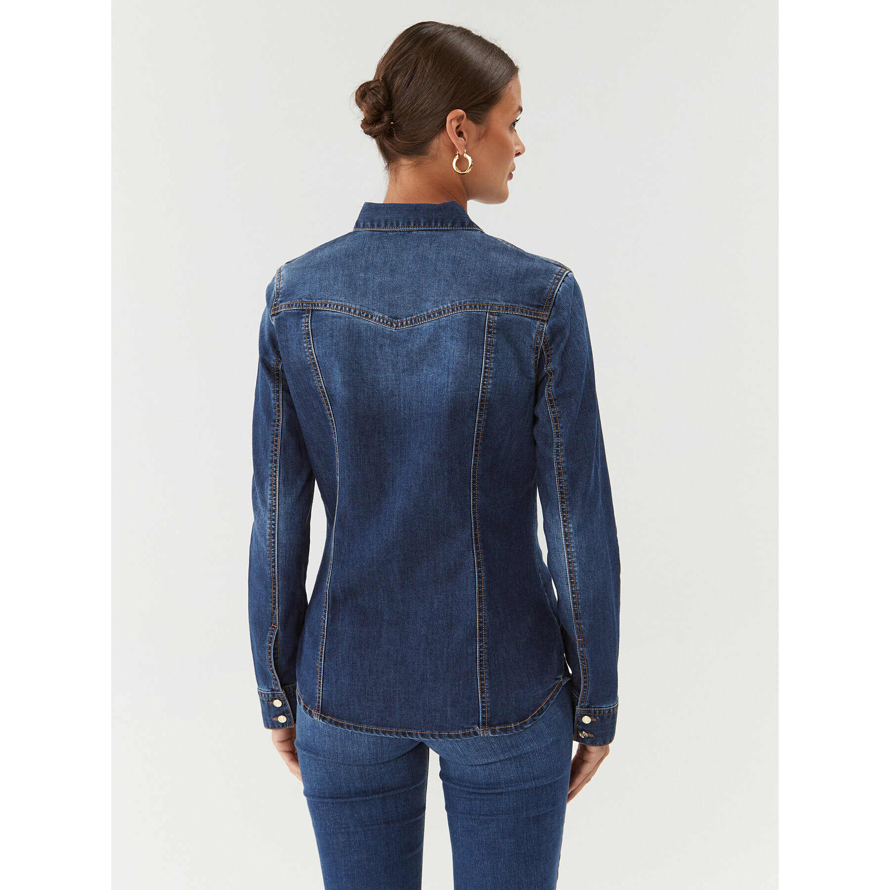 Gaudi Jeansová bunda 321BD46001 Tmavomodrá Regular Fit - Pepit.cz