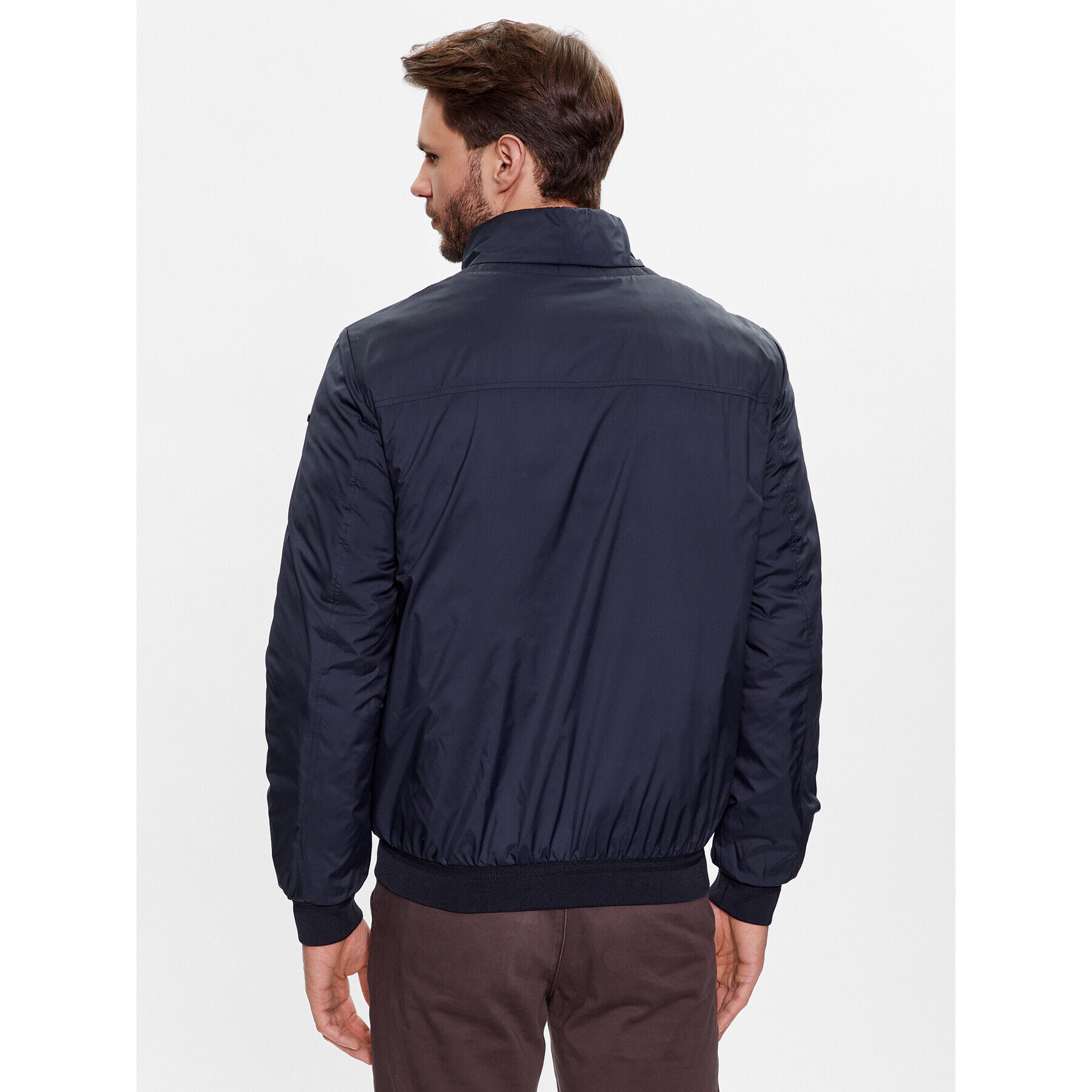 Geox Bunda bomber Spherica M3528Z-T2937 F1624 Modrá Regular Fit - Pepit.cz