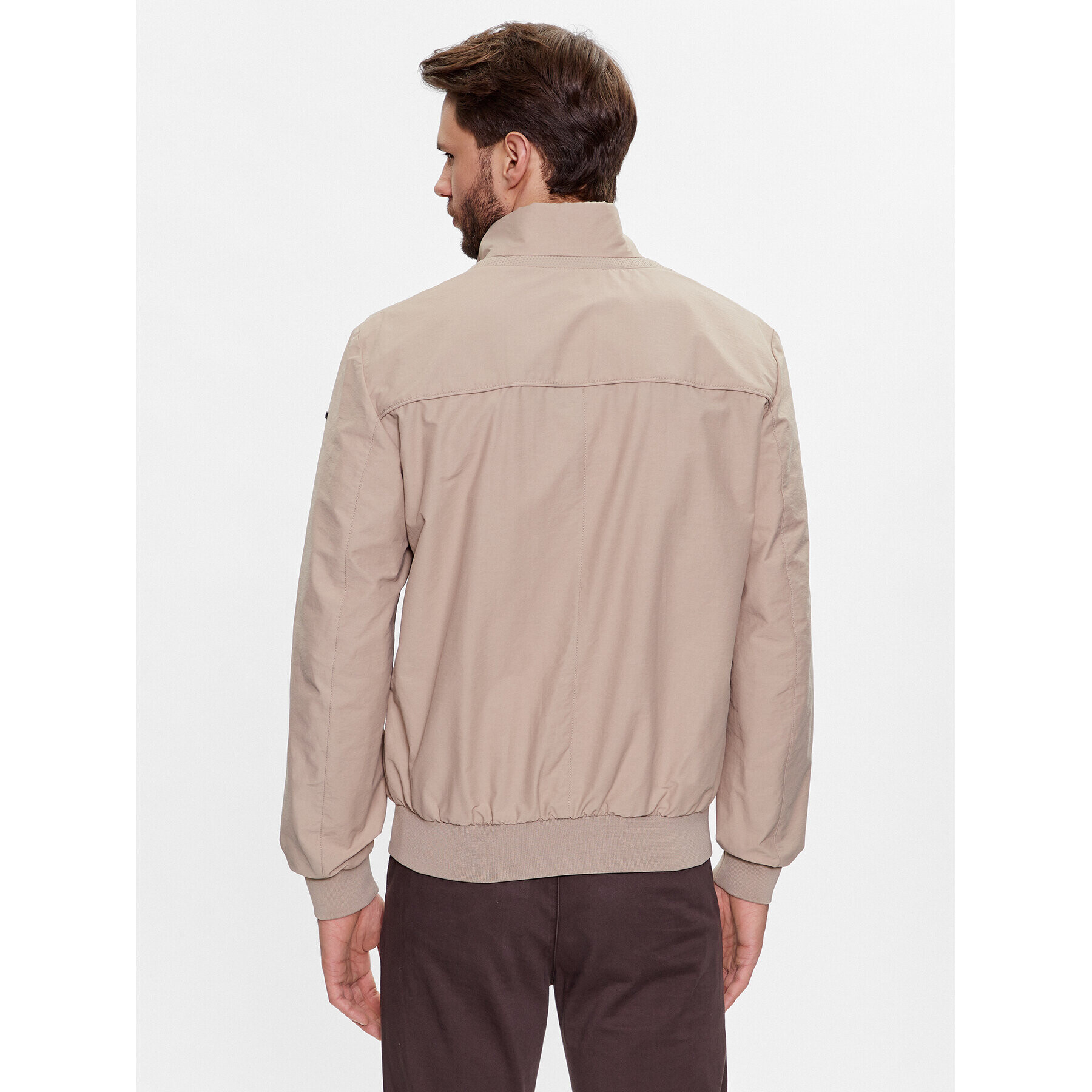 Geox Bunda bomber Vincit M3520D-T2983 F5241 Hnědá Regular Fit - Pepit.cz