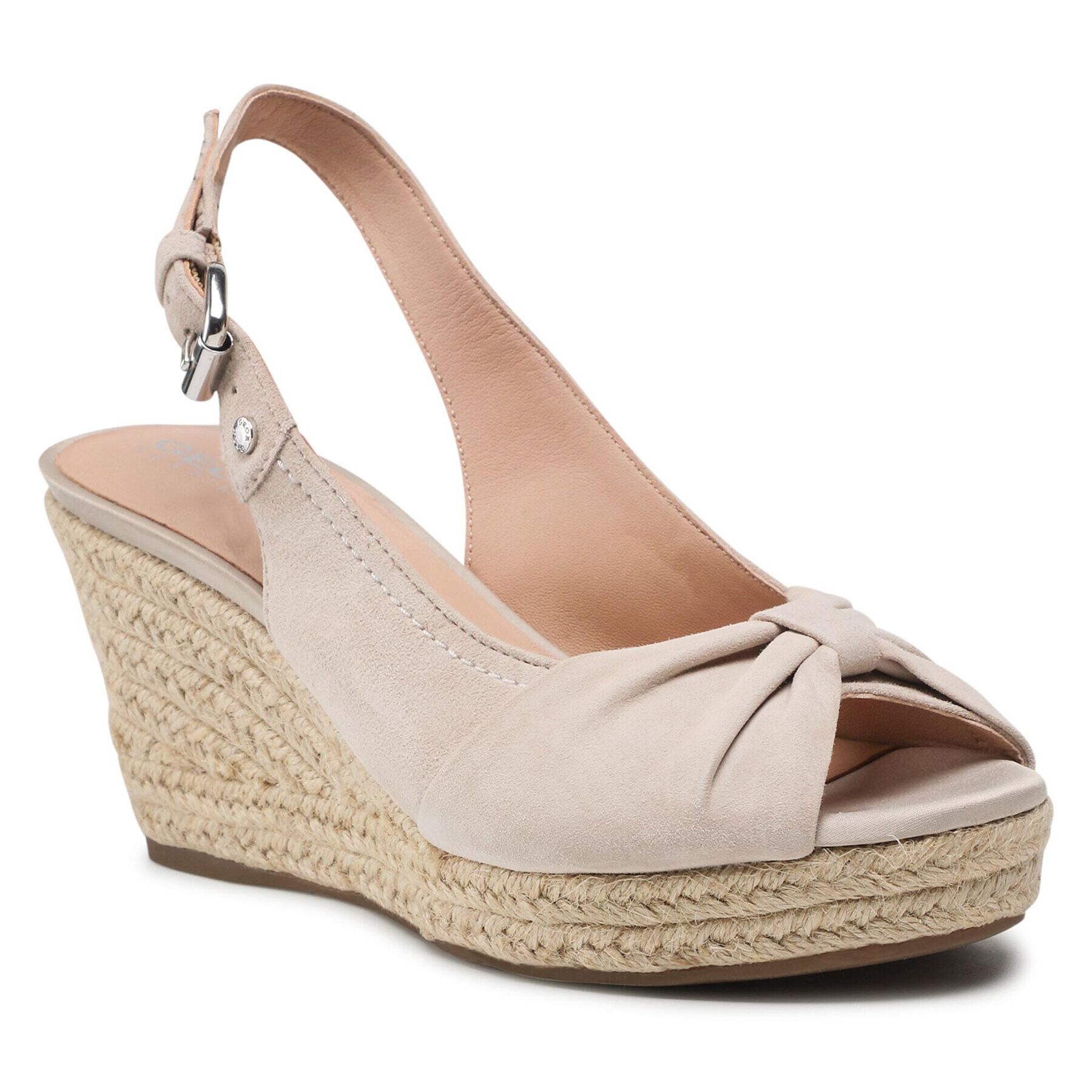 Geox Espadrilky D Soleil B D25N7B 00021 C1003 Béžová - Pepit.cz