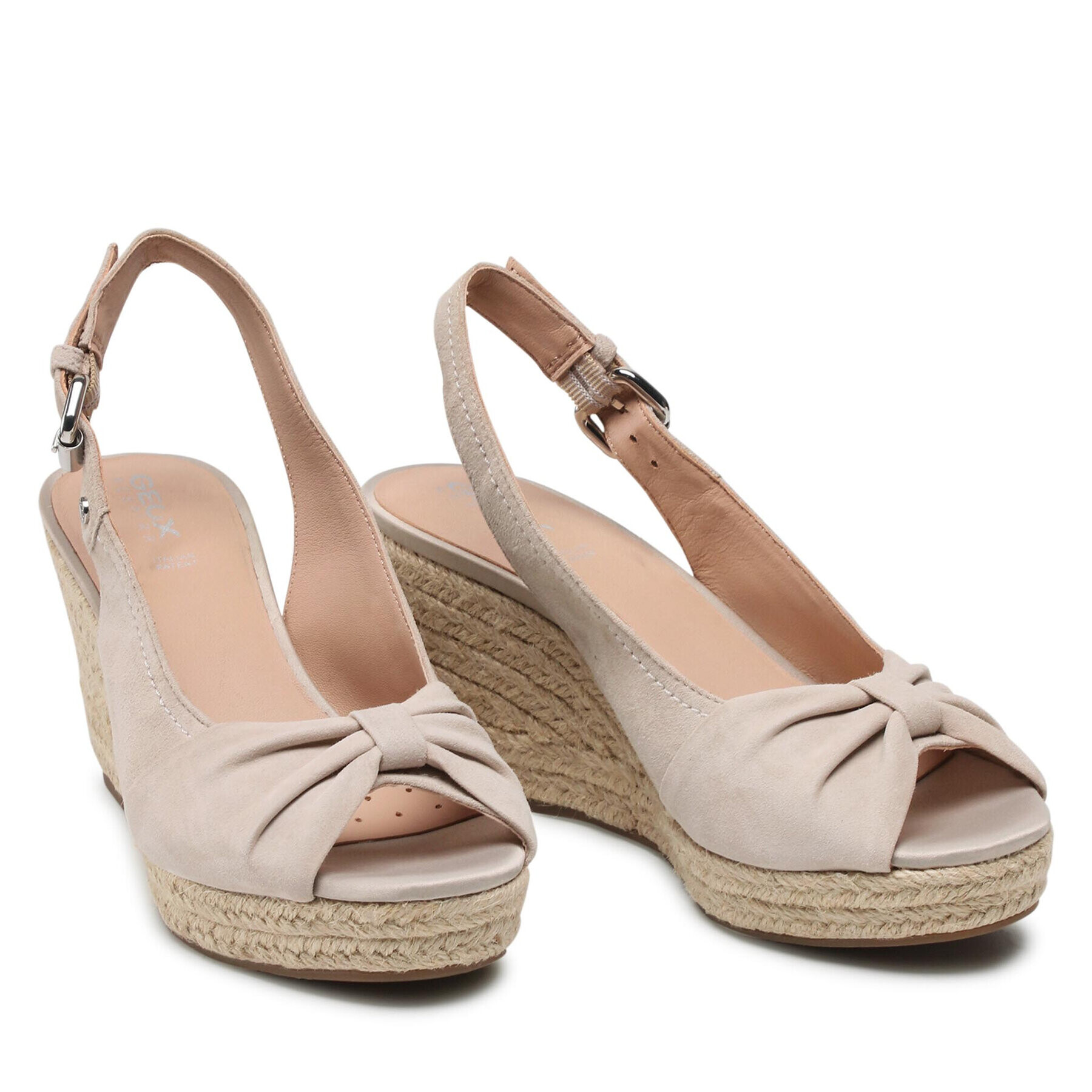 Geox Espadrilky D Soleil B D25N7B 00021 C1003 Béžová - Pepit.cz