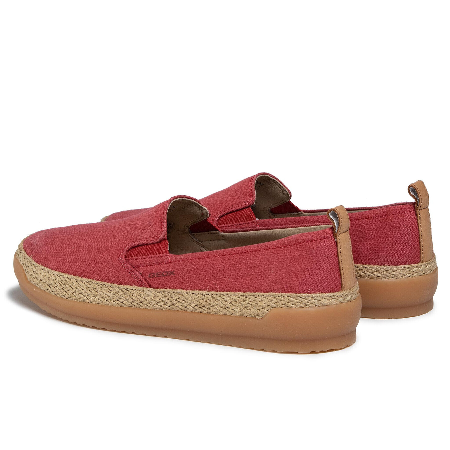 Geox Espadrilky U Mondello C U029EC 00010 C7000 Červená - Pepit.cz