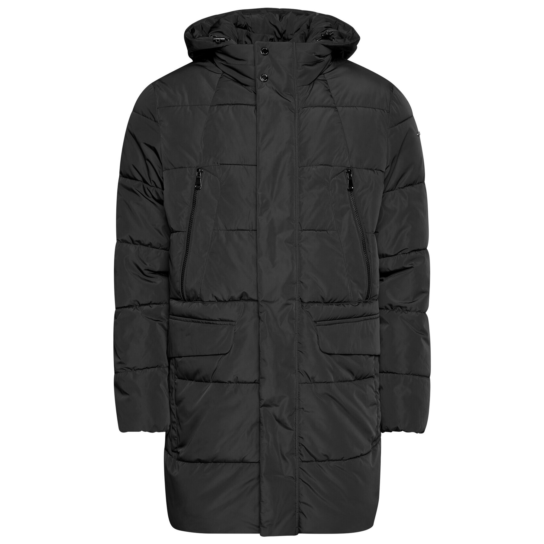 Geox Parka Hilstone M0428B T2666 F9000 Černá Regular Fit - Pepit.cz