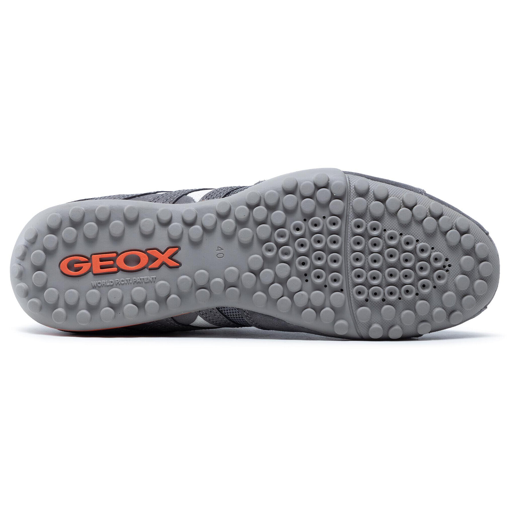 Geox Polobotky U Snake K U4207K 02214 C1L9A Šedá - Pepit.cz