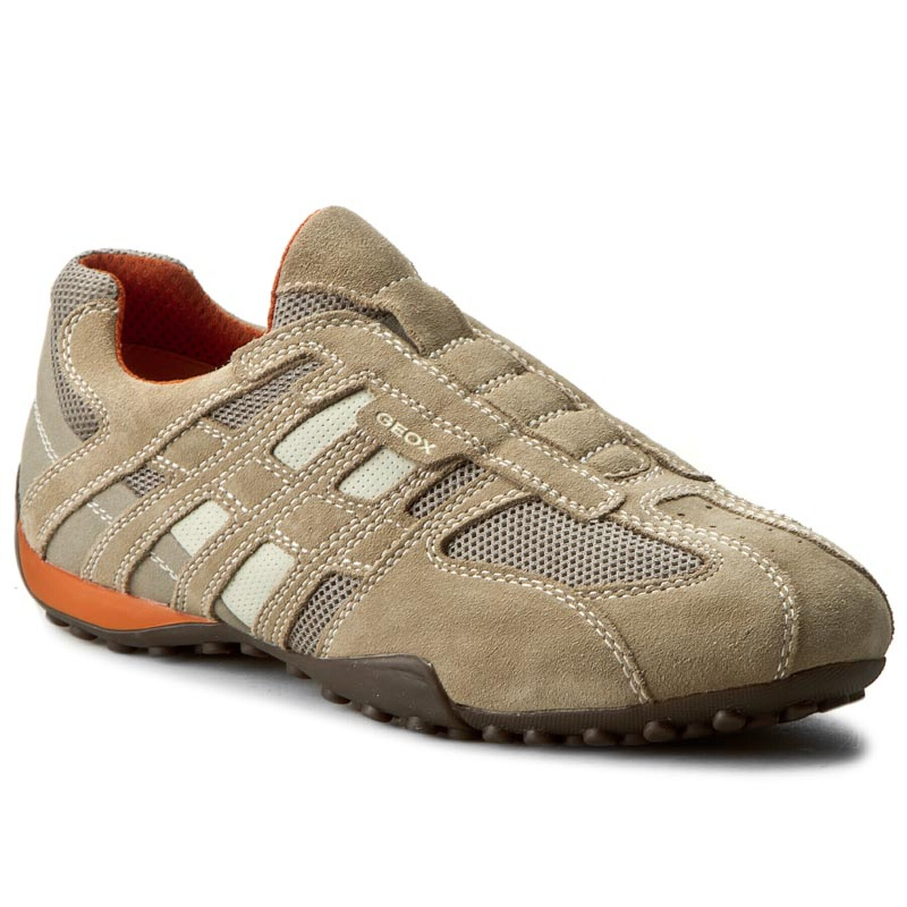 Geox Polobotky U Snake L U4207L 02214 C0845 Béžová - Pepit.cz