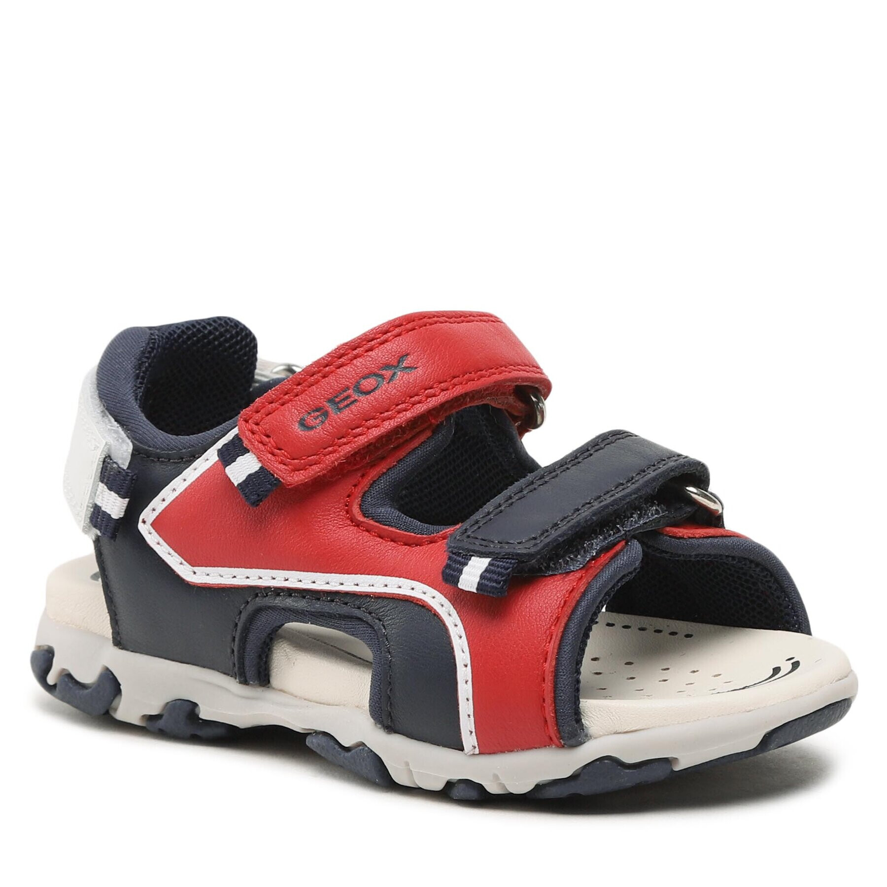 Geox Sandály B Sandal Flaffee Boy B3559A08515C7217 S Červená - Pepit.cz