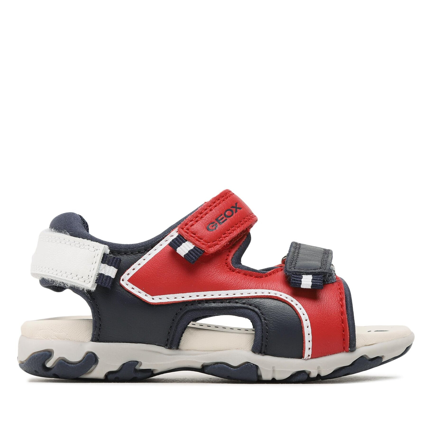 Geox Sandály B Sandal Flaffee Boy B3559A08515C7217 S Červená - Pepit.cz