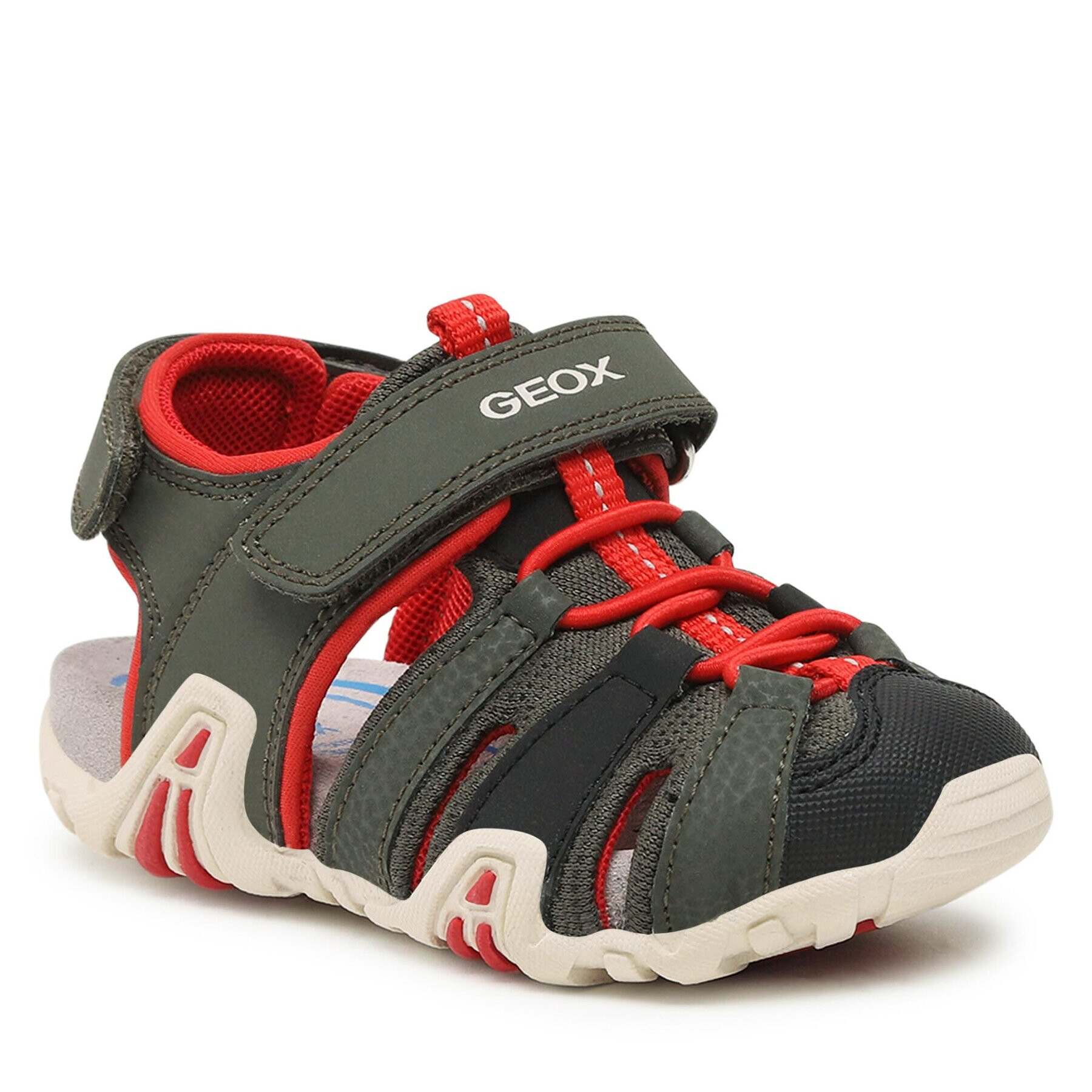 Geox Sandály B Sandal Kraze B1524A0CE15C0754 S Khaki - Pepit.cz