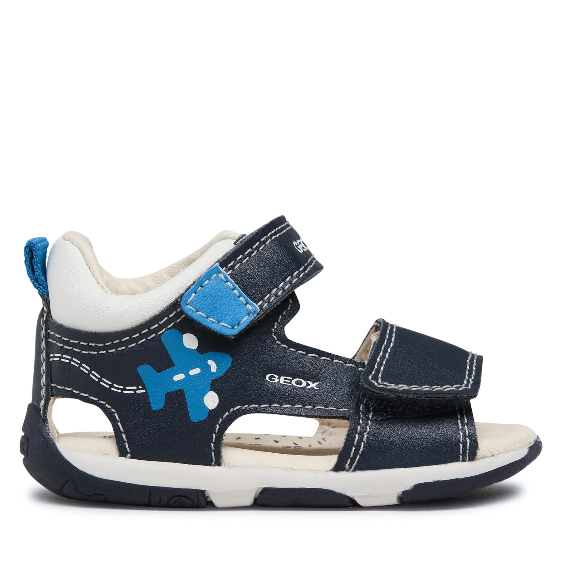 Geox Sandály B Sandal Tapuz Boy B150XB000BCC0693 Tmavomodrá - Pepit.cz