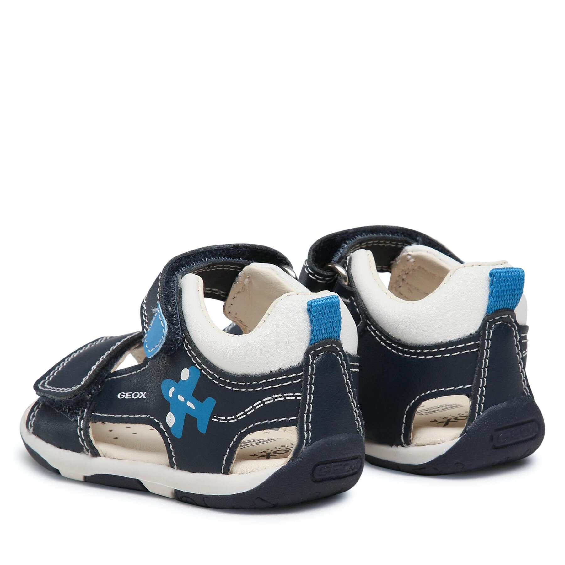 Geox Sandály B Sandal Tapuz Boy B150XB000BCC0693 Tmavomodrá - Pepit.cz