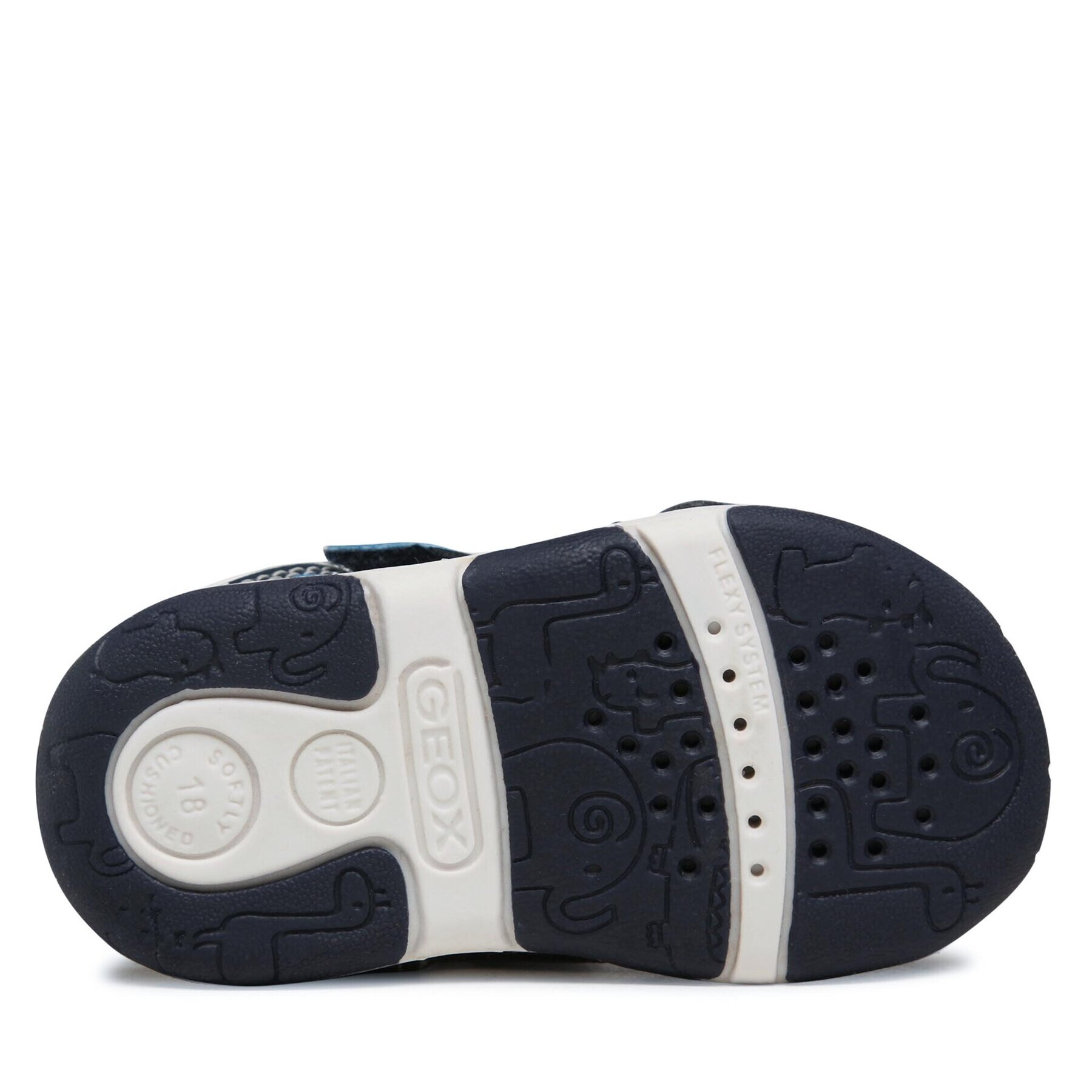 Geox Sandály B Sandal Tapuz Boy B150XB000BCC0693 Tmavomodrá - Pepit.cz