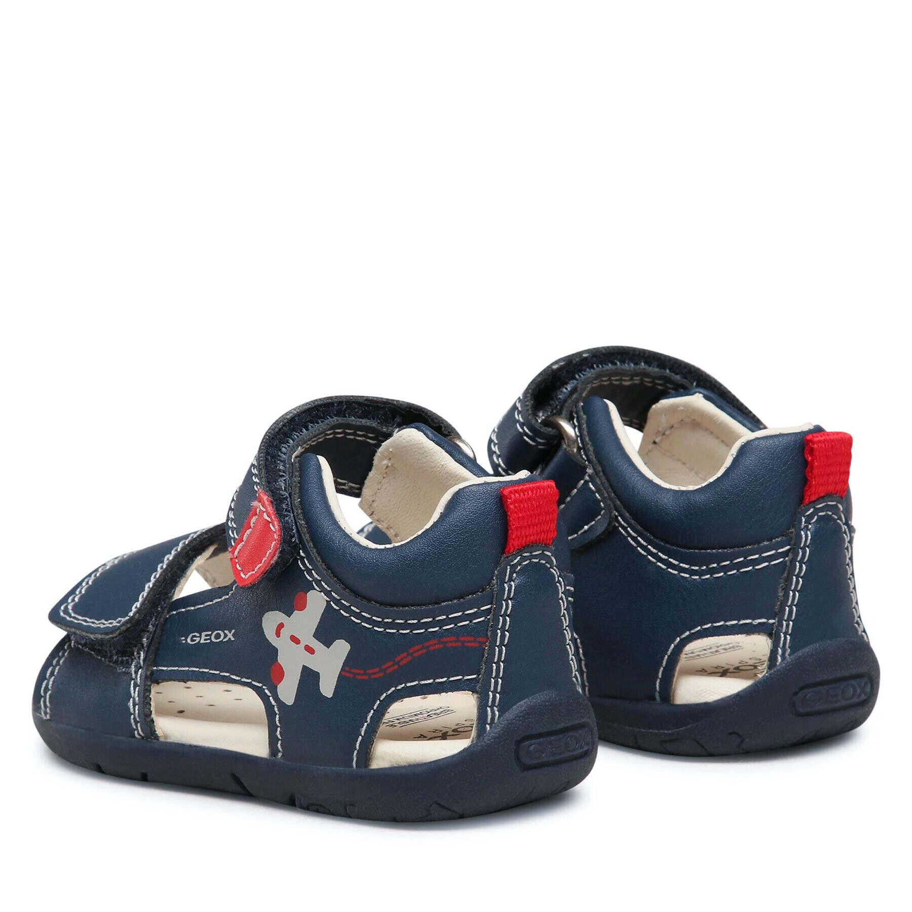 Geox Sandály B Sandal Tapuz Boy B150XB000BCC4245 Tmavomodrá - Pepit.cz