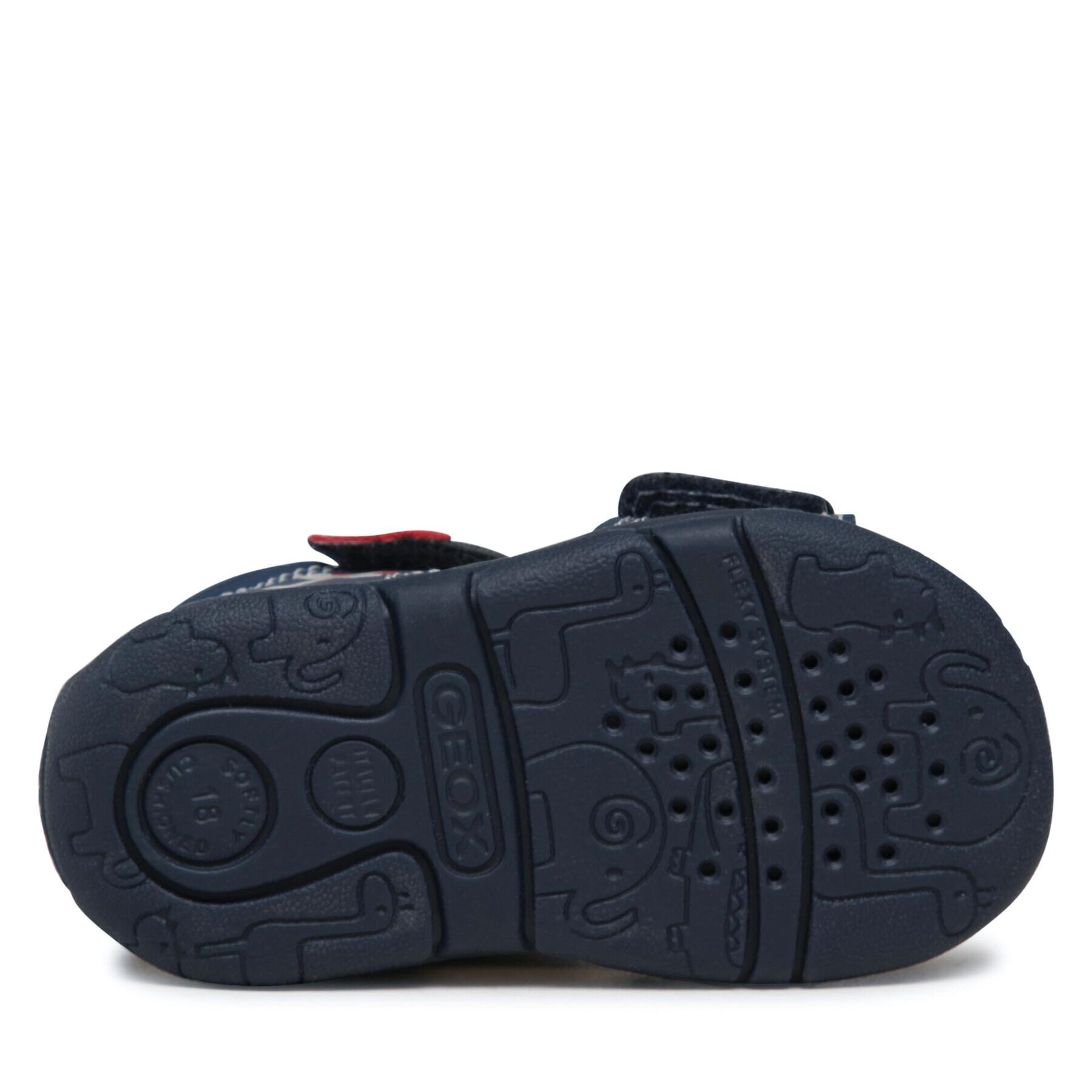 Geox Sandály B Sandal Tapuz Boy B150XB000BCC4245 Tmavomodrá - Pepit.cz