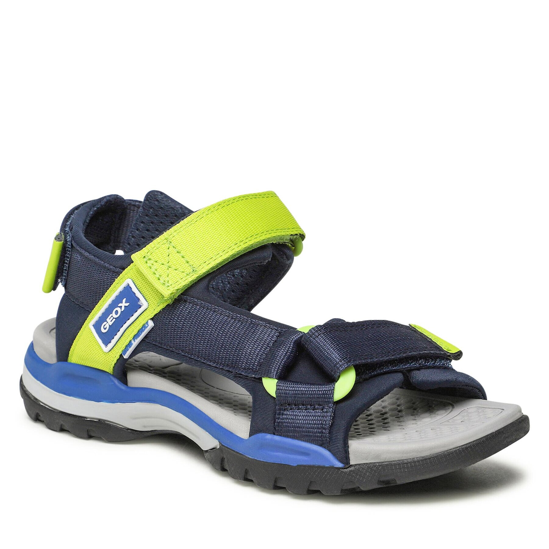 Geox Sandály J Borealis Boy J150RA01511C0479 D Tmavomodrá - Pepit.cz