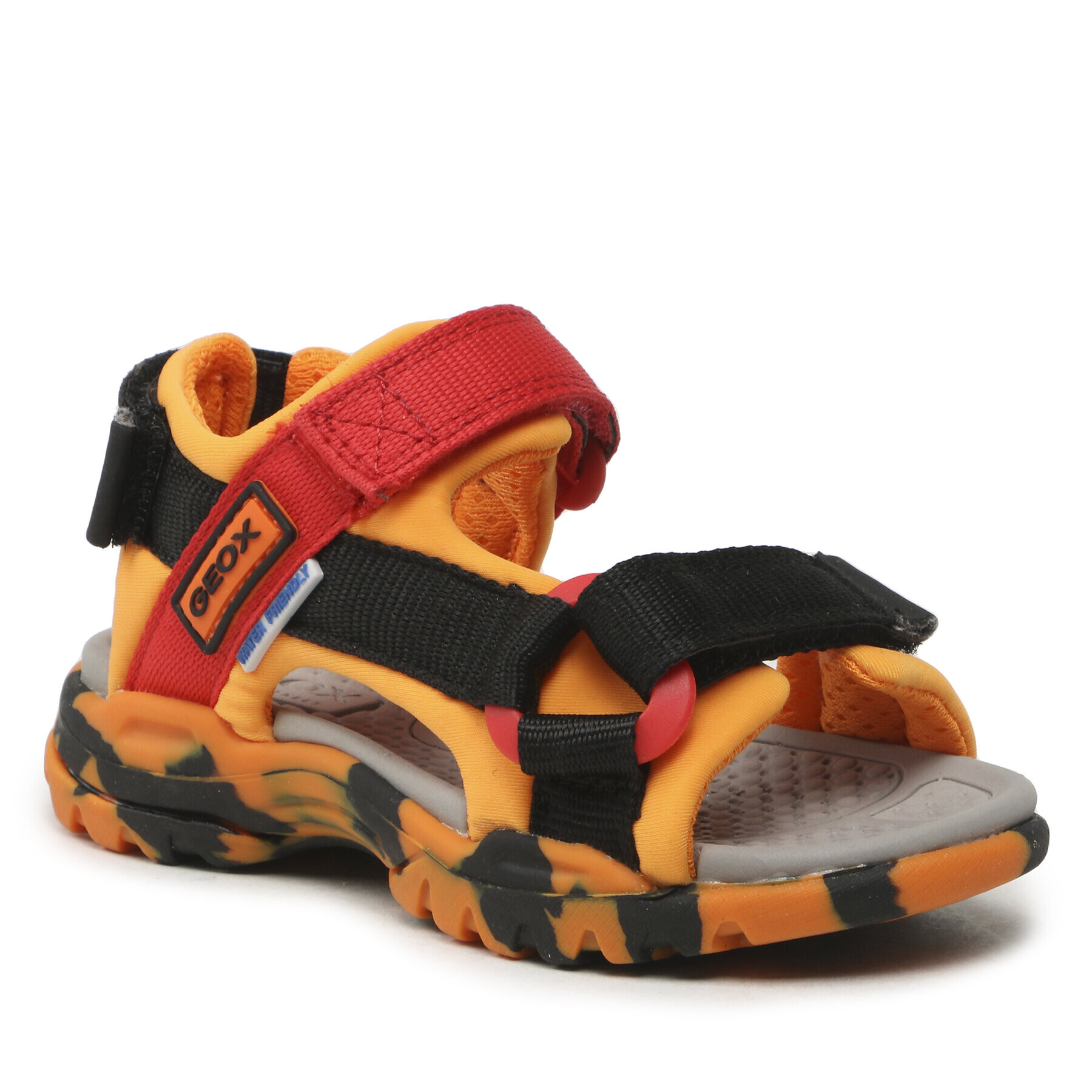 Geox Sandály J Borealis Boy J150RA01511C0822 M Oranžová - Pepit.cz