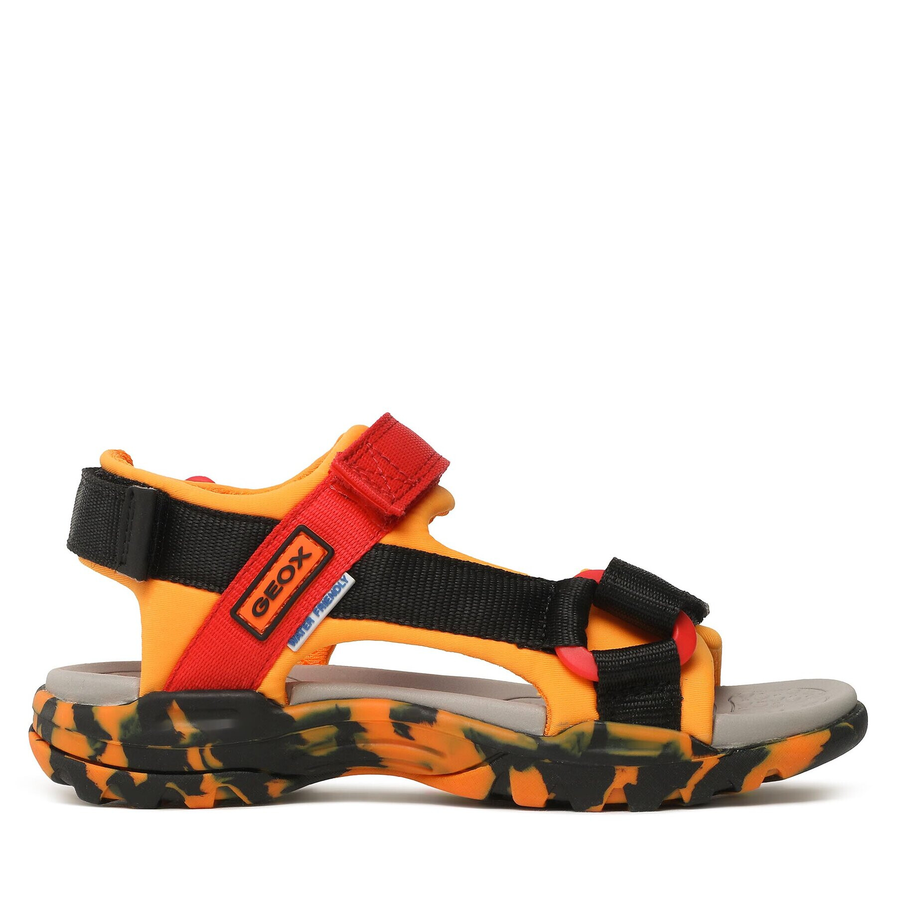 Geox Sandály J Borealis Boy J150RA01511C0822 S Oranžová - Pepit.cz