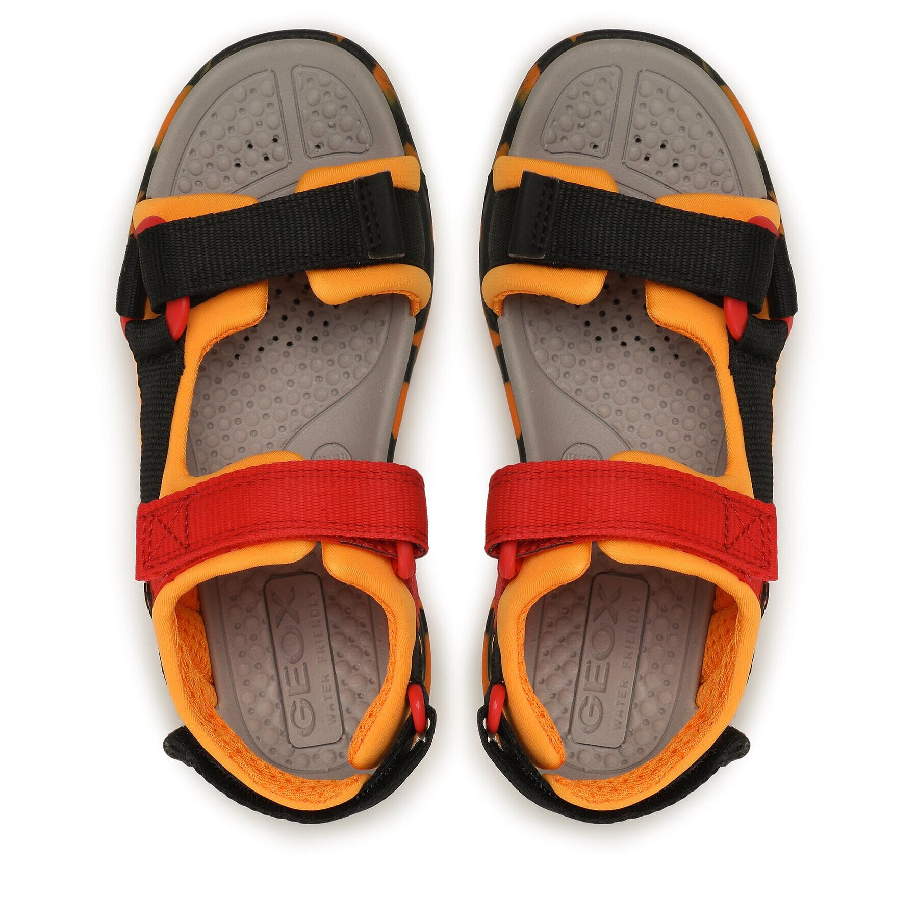 Geox Sandály J Borealis Boy J150RA01511C0822 S Oranžová - Pepit.cz