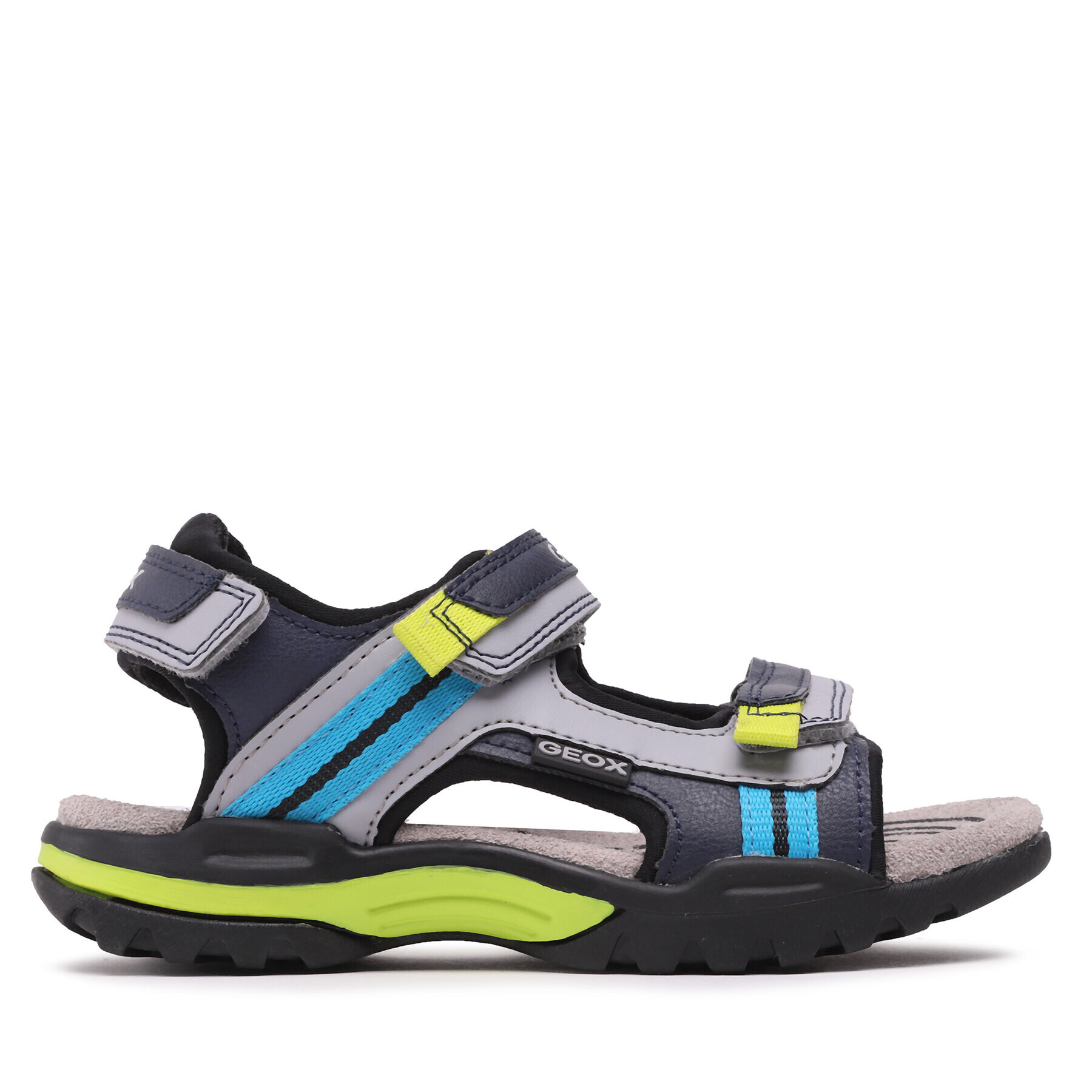 Geox Sandály J Borealis Boy J250RA01554C0661 S Tmavomodrá - Pepit.cz