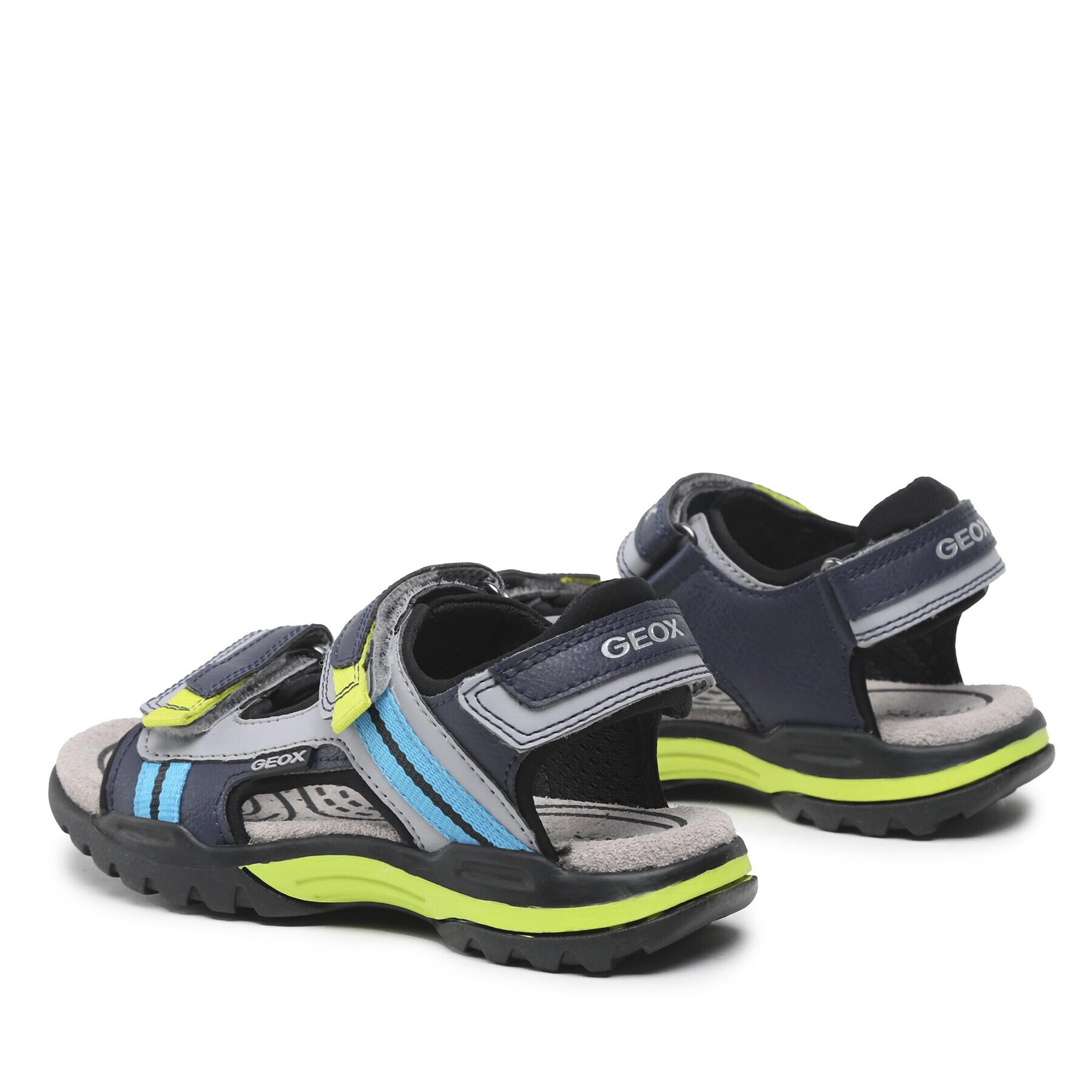 Geox Sandály J Borealis Boy J250RA01554C0661 S Tmavomodrá - Pepit.cz