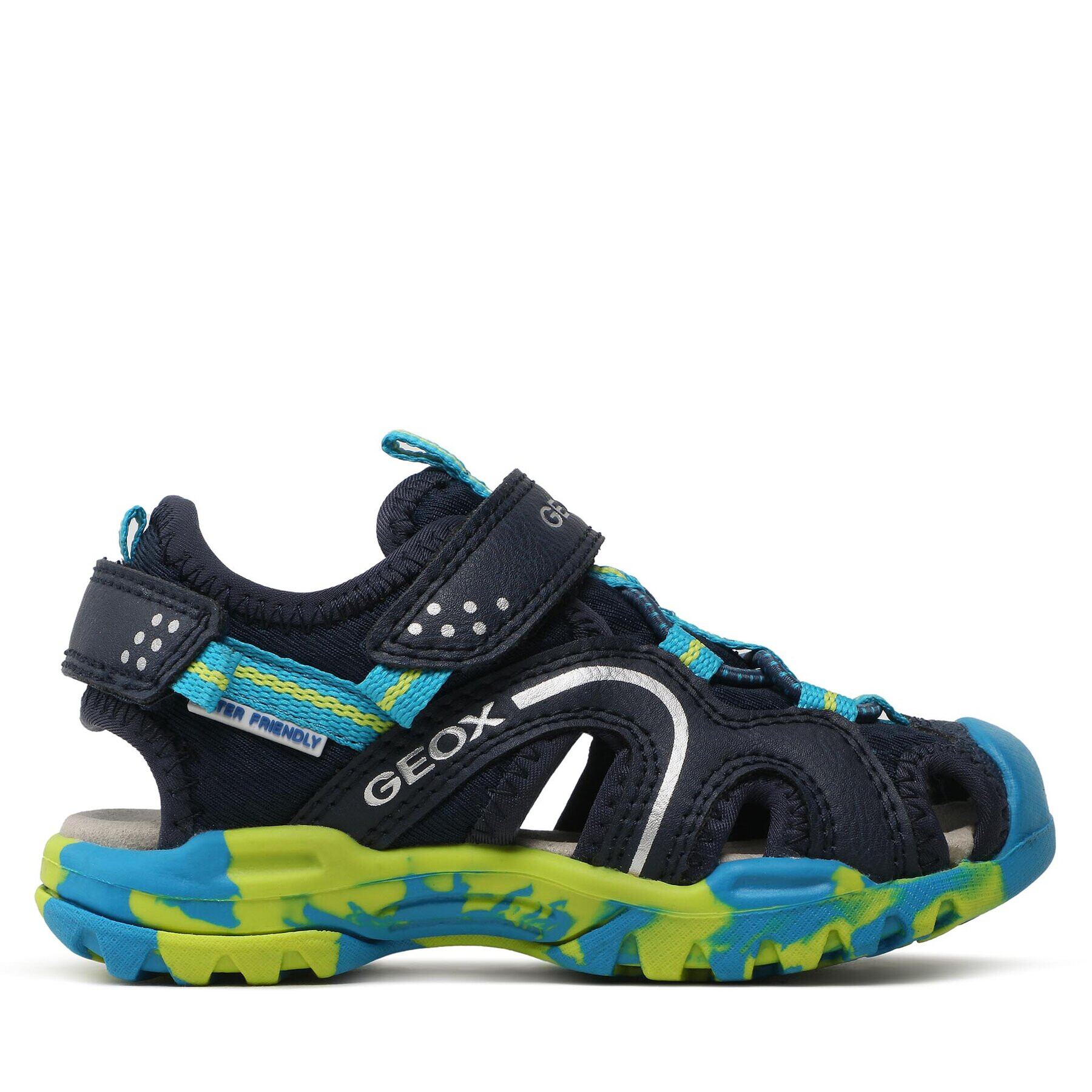 Geox Sandály J Borealis Boy J250RB014MEC0749 M Tmavomodrá - Pepit.cz