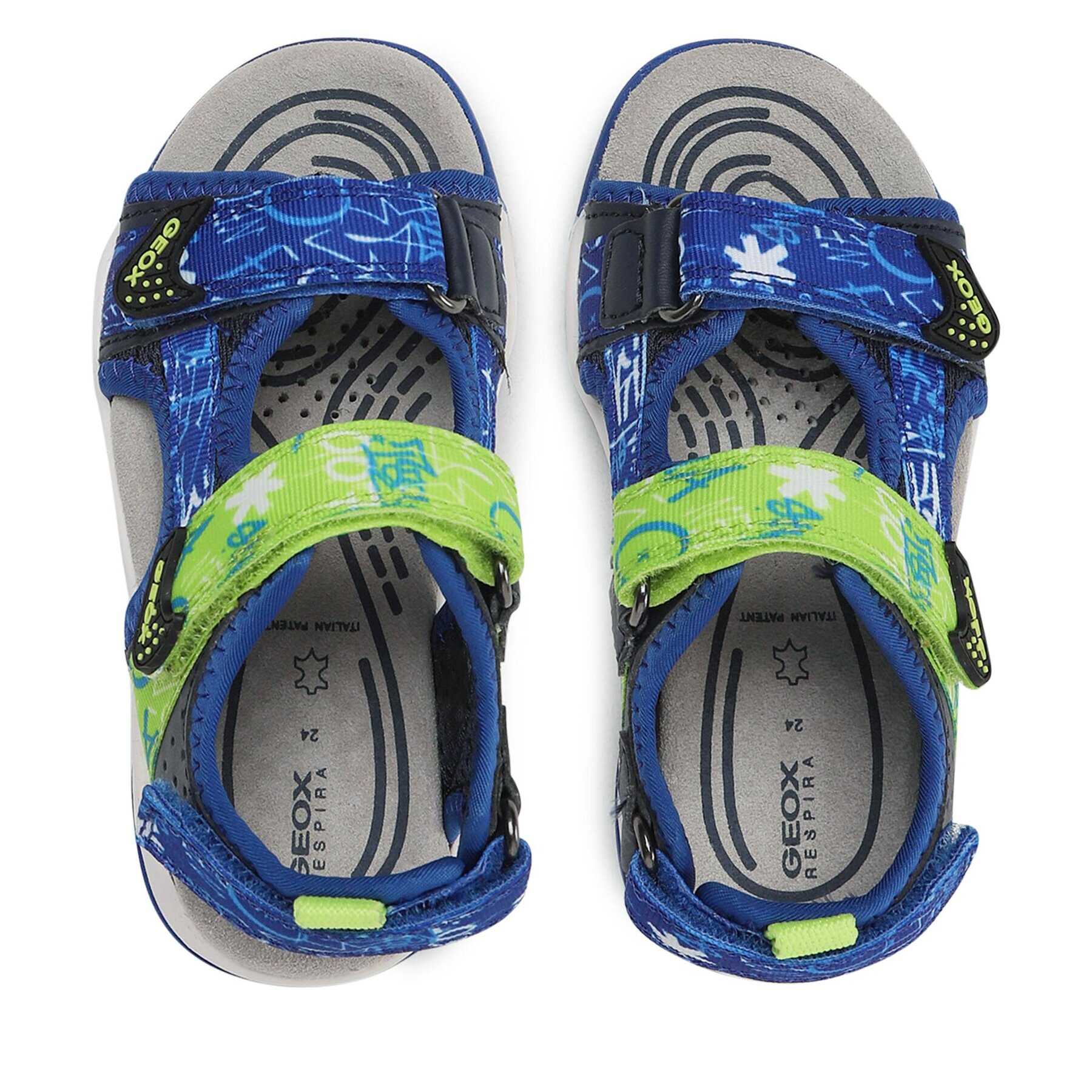 Geox Sandály J Borealis Boy J350RB01454C0749 M Tmavomodrá - Pepit.cz