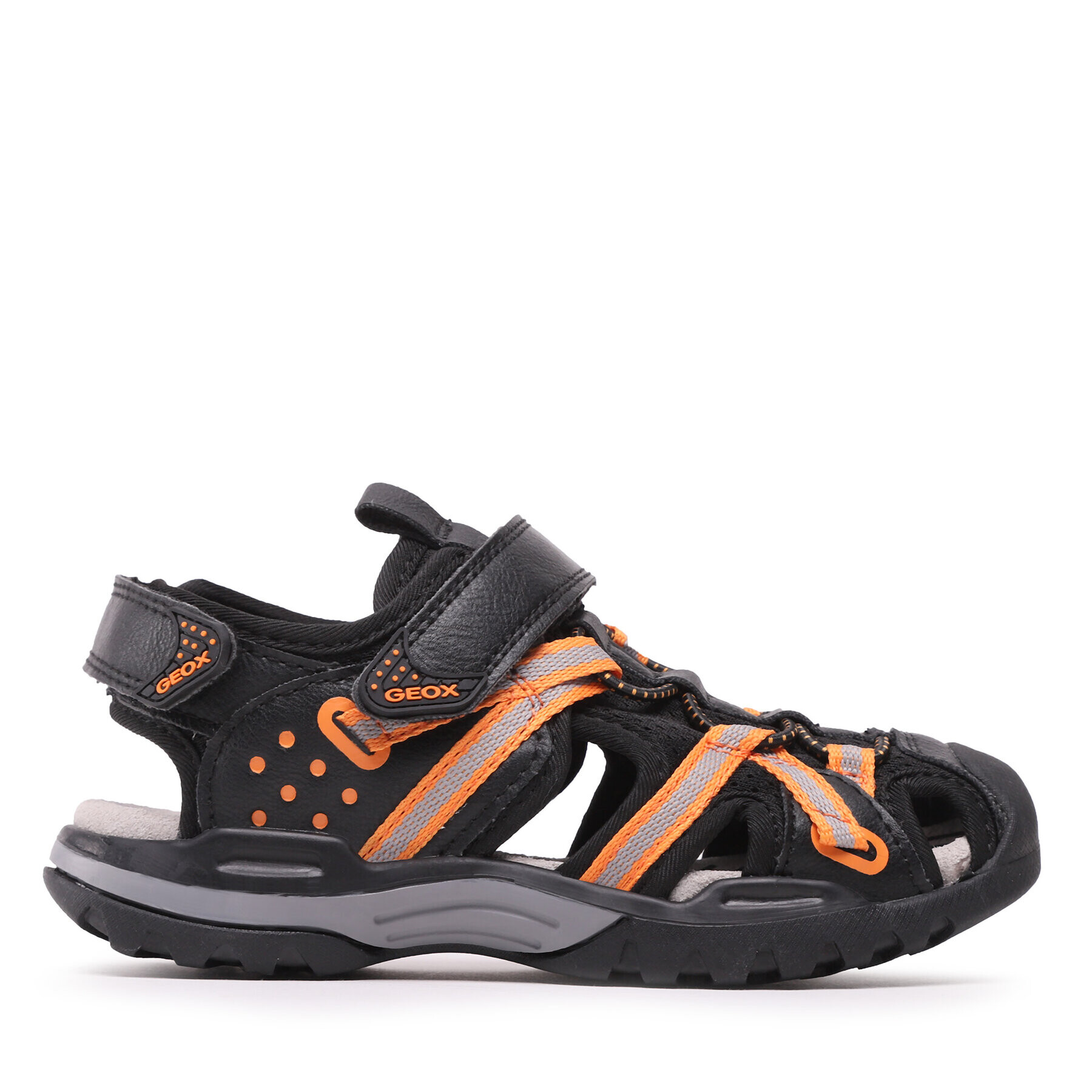 Geox Sandály J Borealis Boy J920RB0ME14C0038 S Černá - Pepit.cz