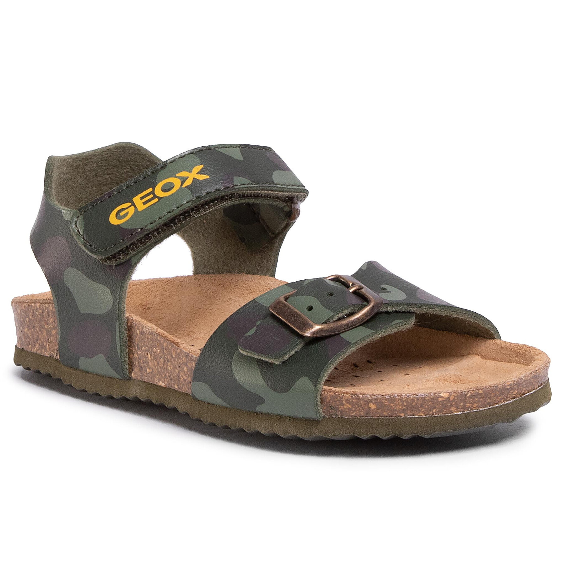 Geox Sandály J Ghita B. B J028LB 000BC C3009 M Zelená - Pepit.cz